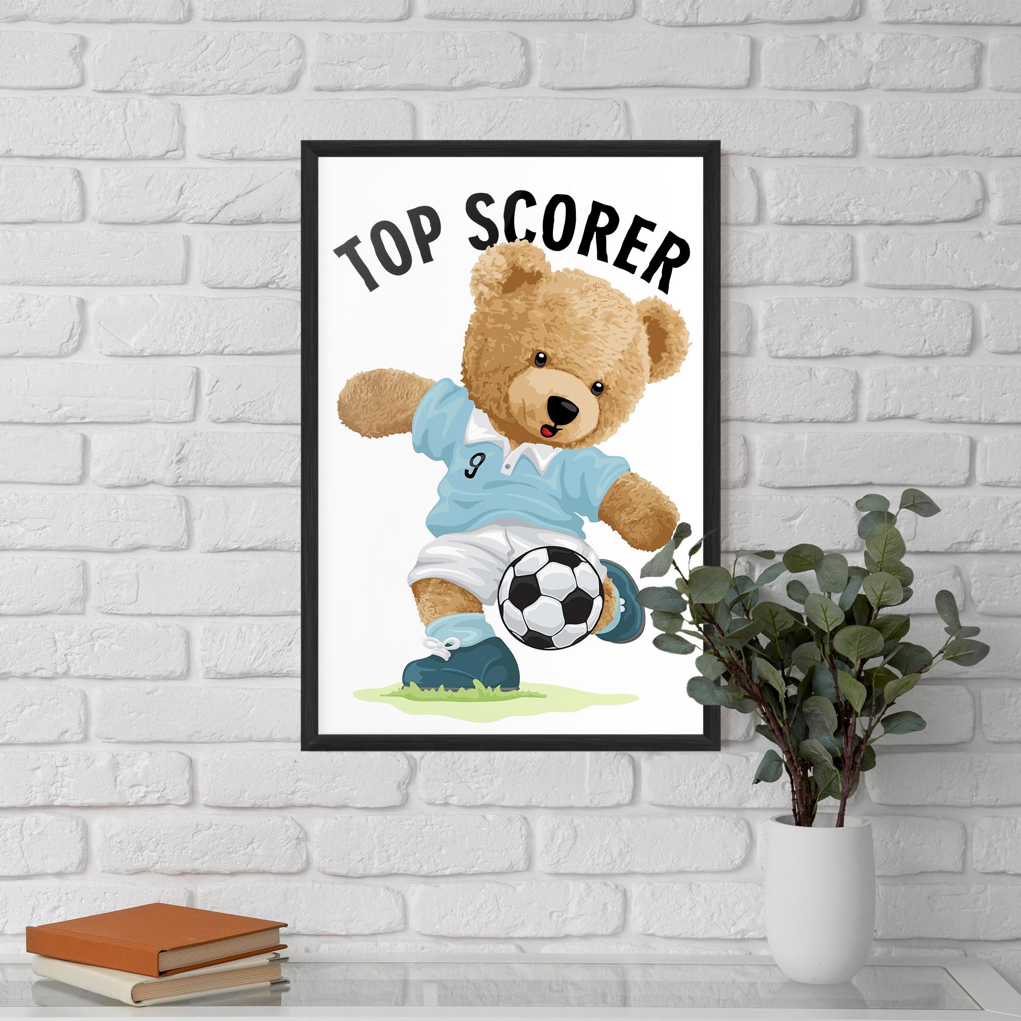 Poster Înrămat Top Scorer mockup 5