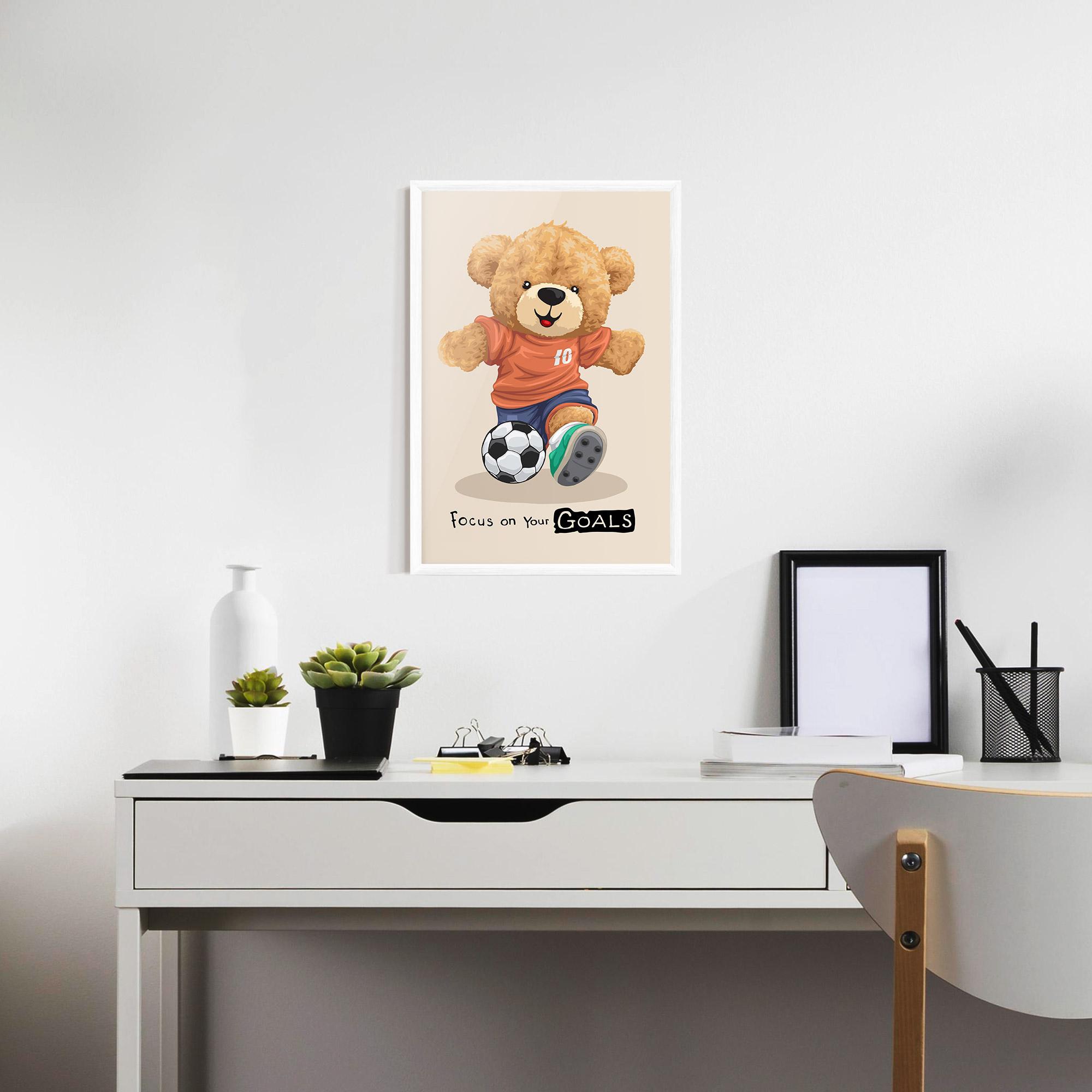 Poster Înrămat Goals Focus mockup 7