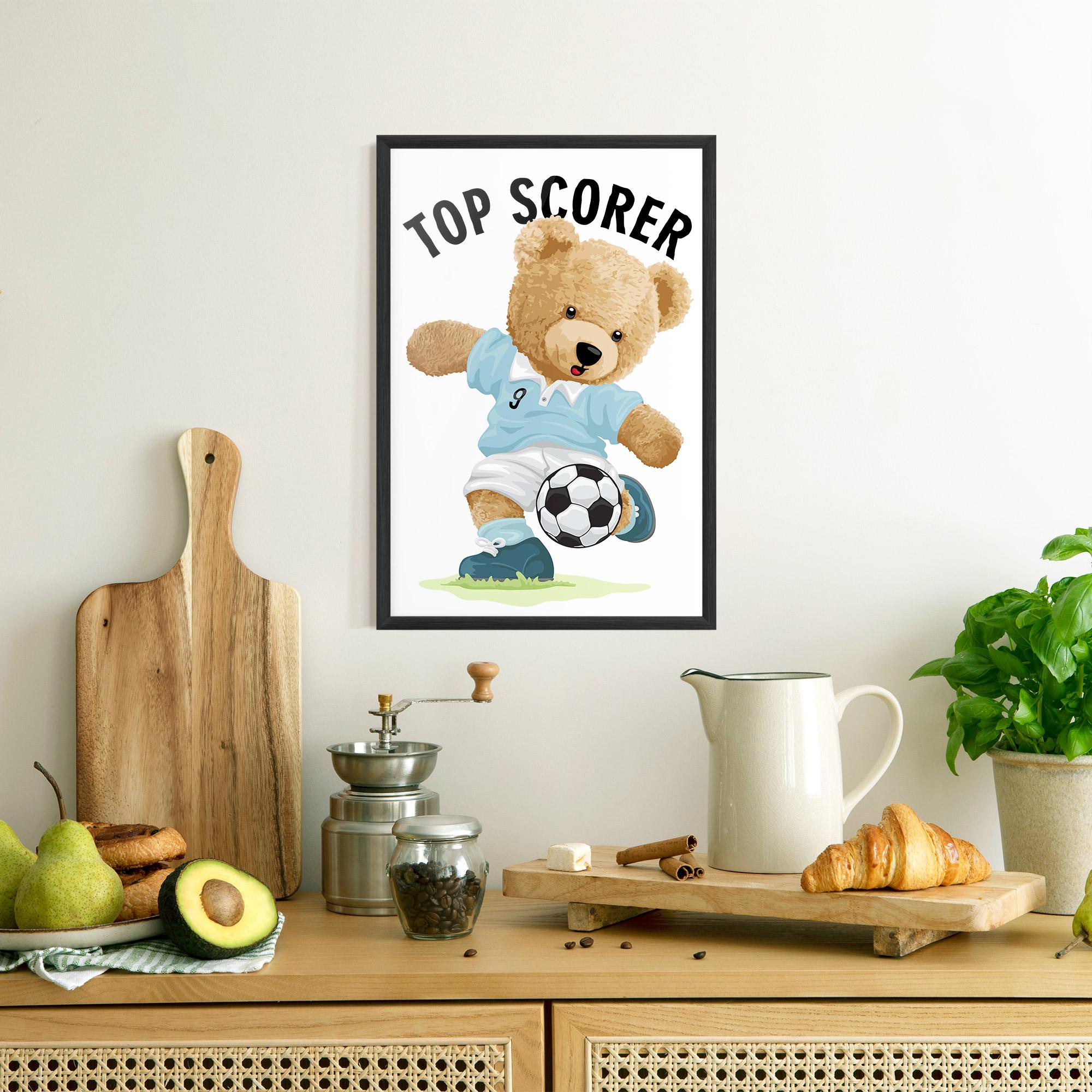 Poster Înrămat Top Scorer mockup 8