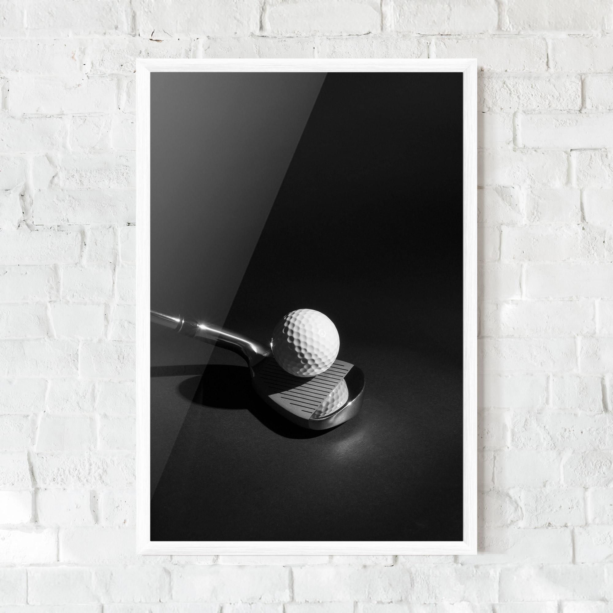 Poster Înrămat Golf Equipment mockup 0