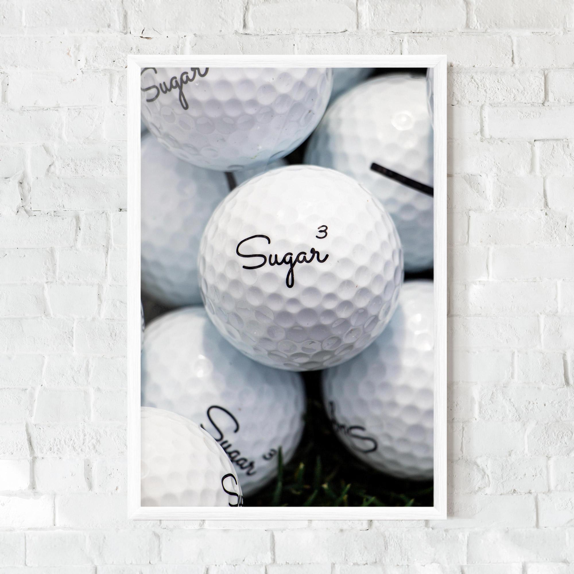 Poster Înrămat Sugar Ball Close Up mockup 0