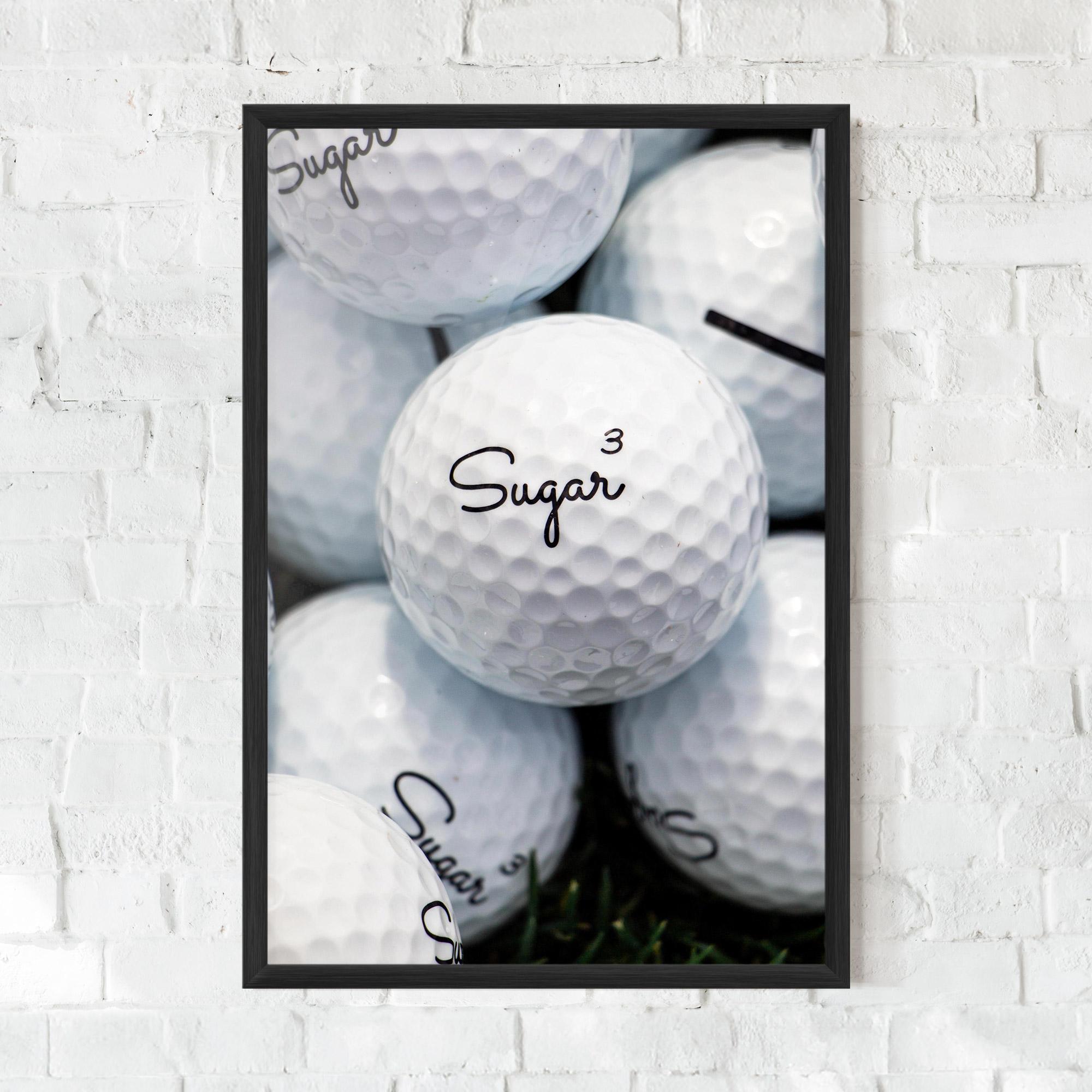 Poster Înrămat Sugar Ball Close Up mockup 0