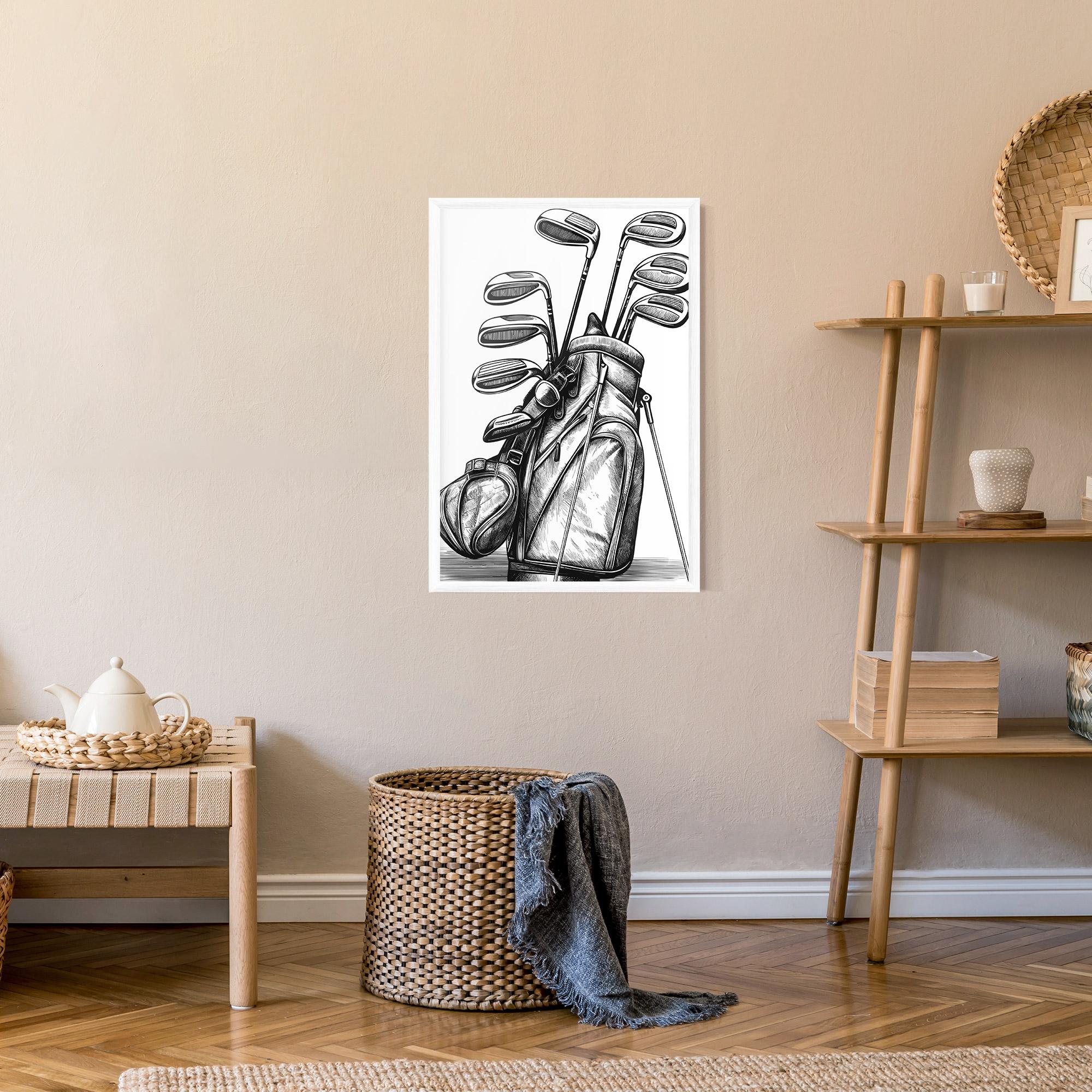 Poster Înrămat Golf Club mockup 9