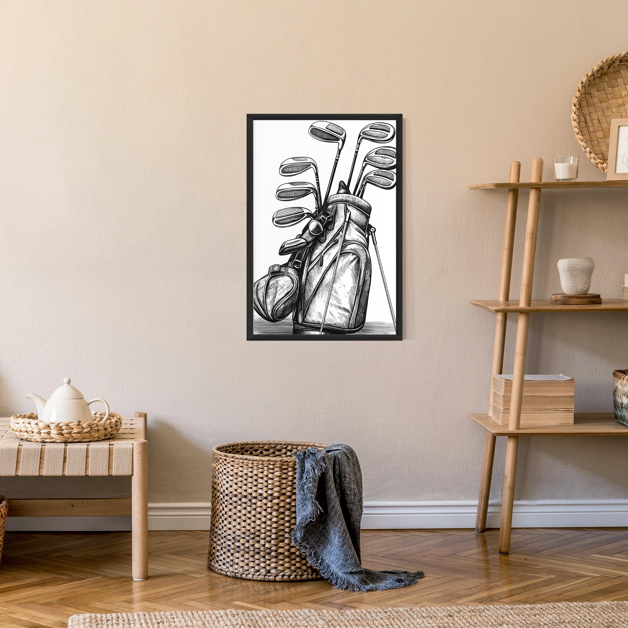 Poster Înrămat Golf Club mockup 9