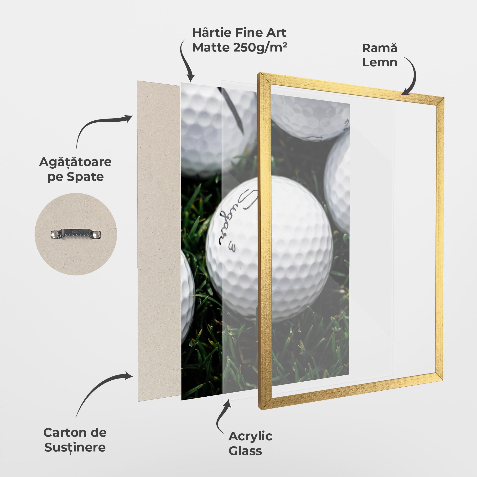 Poster Înrămat Sugar Golf mockup 1