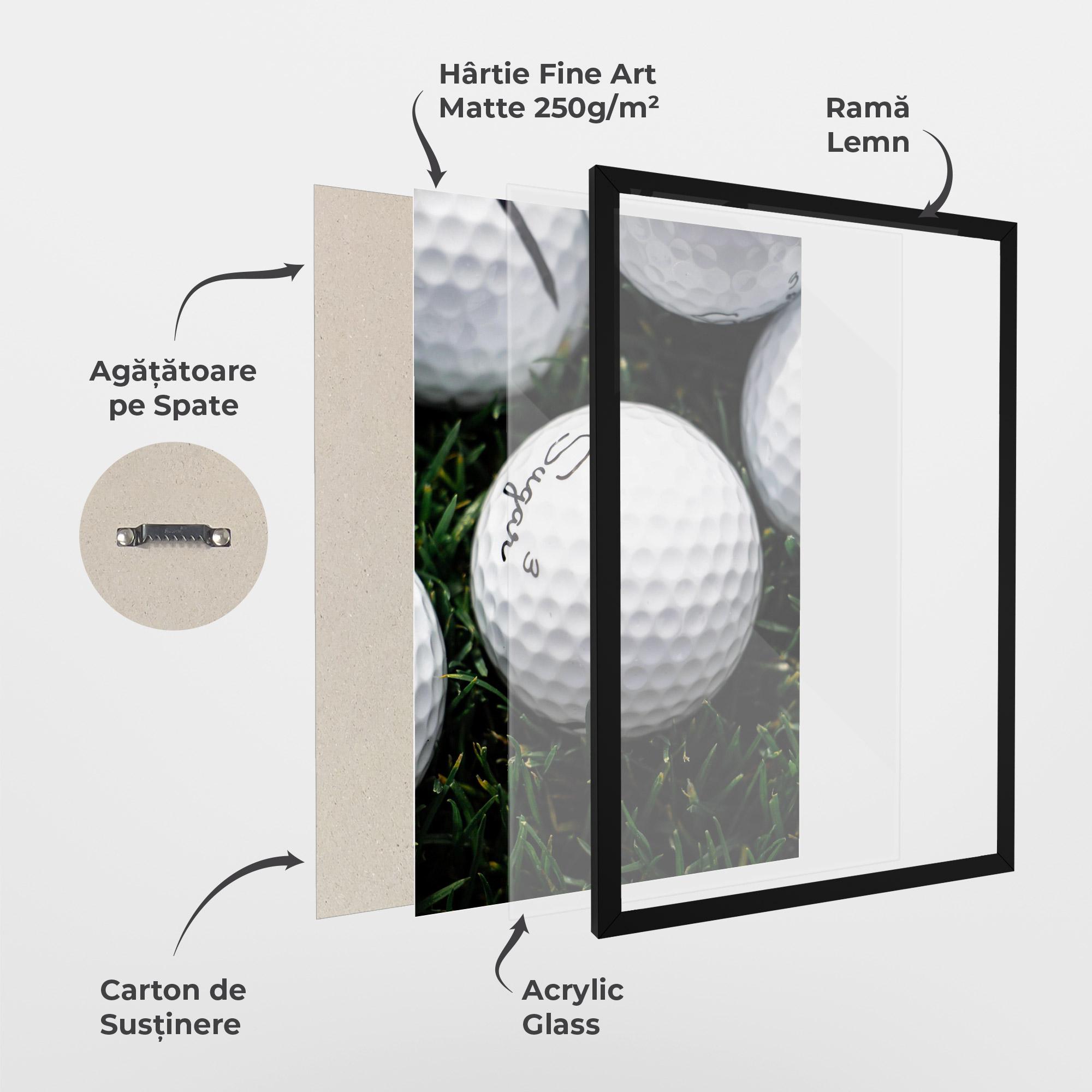 Poster Înrămat Sugar Golf mockup 1