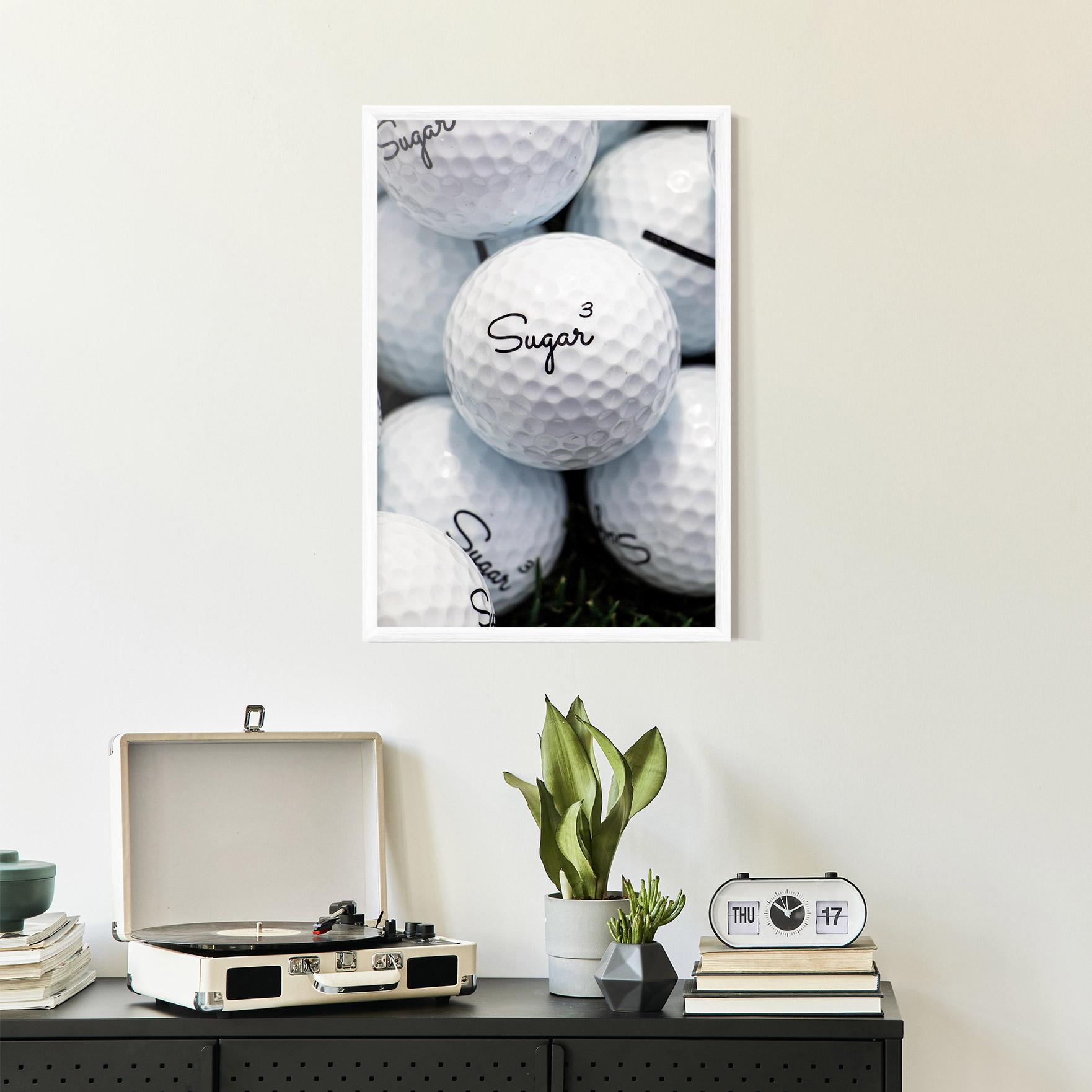 Poster Înrămat Sugar Ball Close Up mockup 2