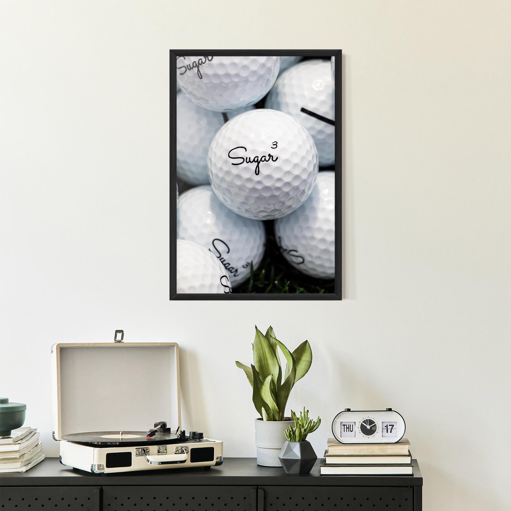 Poster Înrămat Sugar Ball Close Up mockup 2
