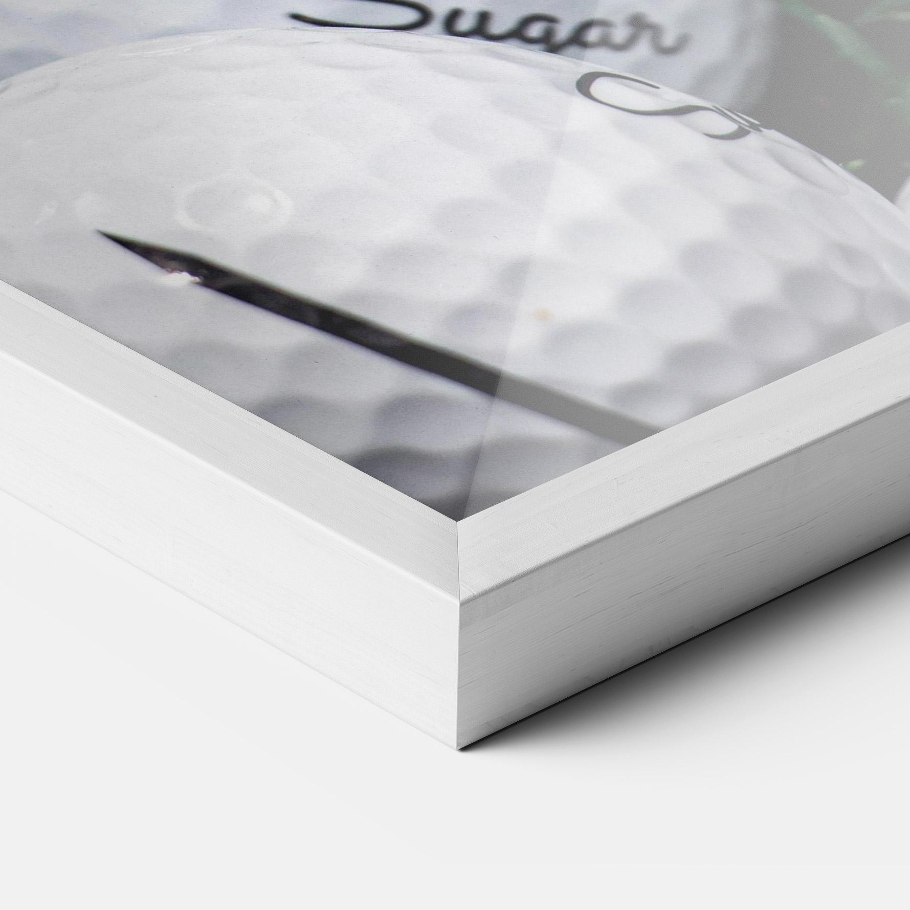 Poster Înrămat Sugar Golf Balls mockup 3