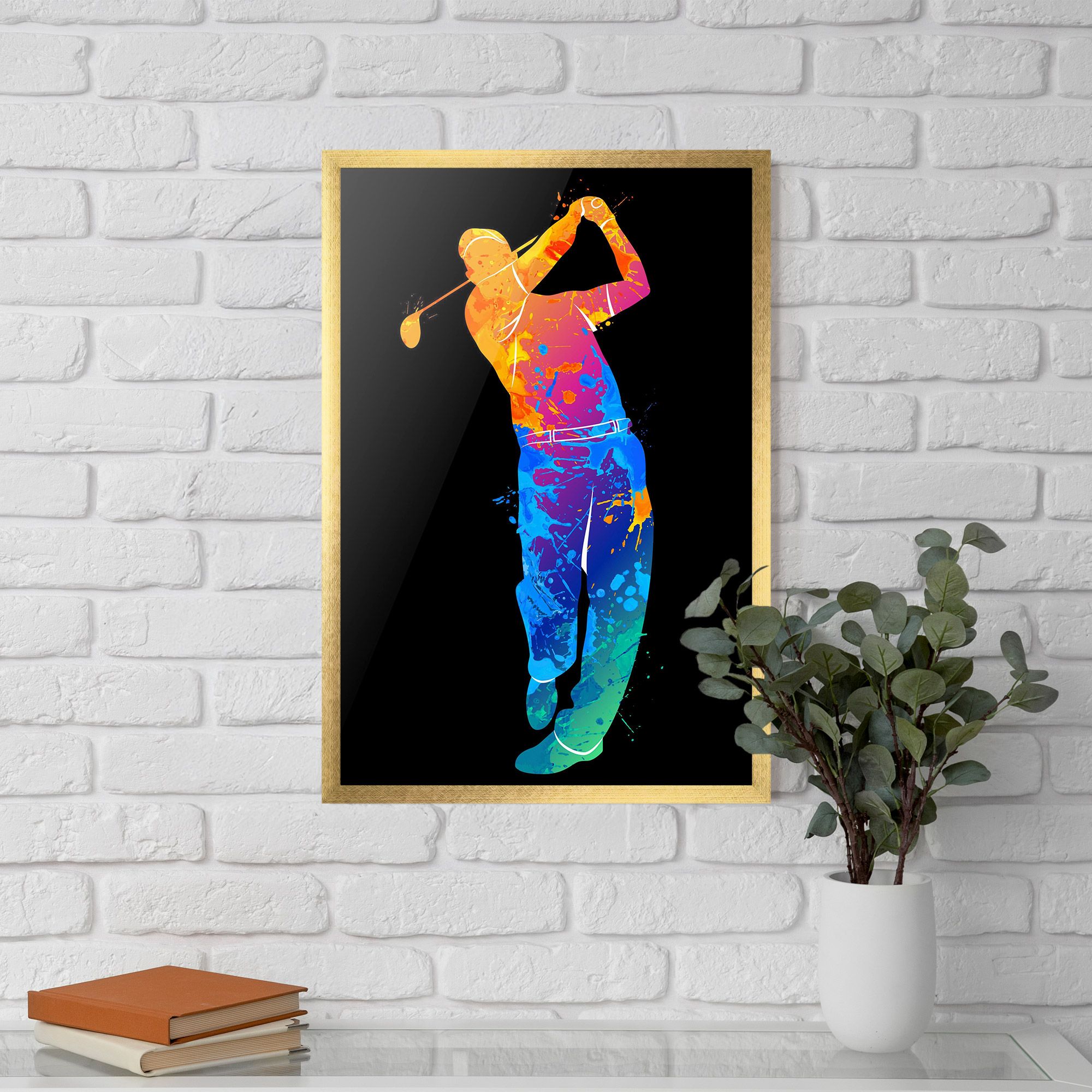 Golf Color Art mockup 5