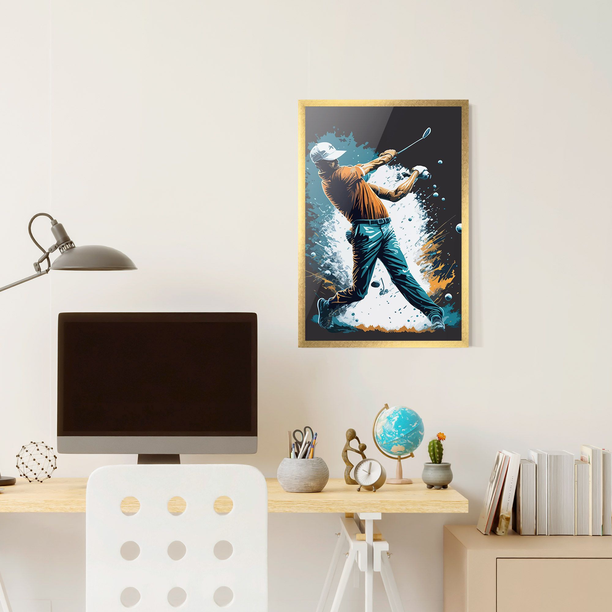 Golf On Grey mockup 6