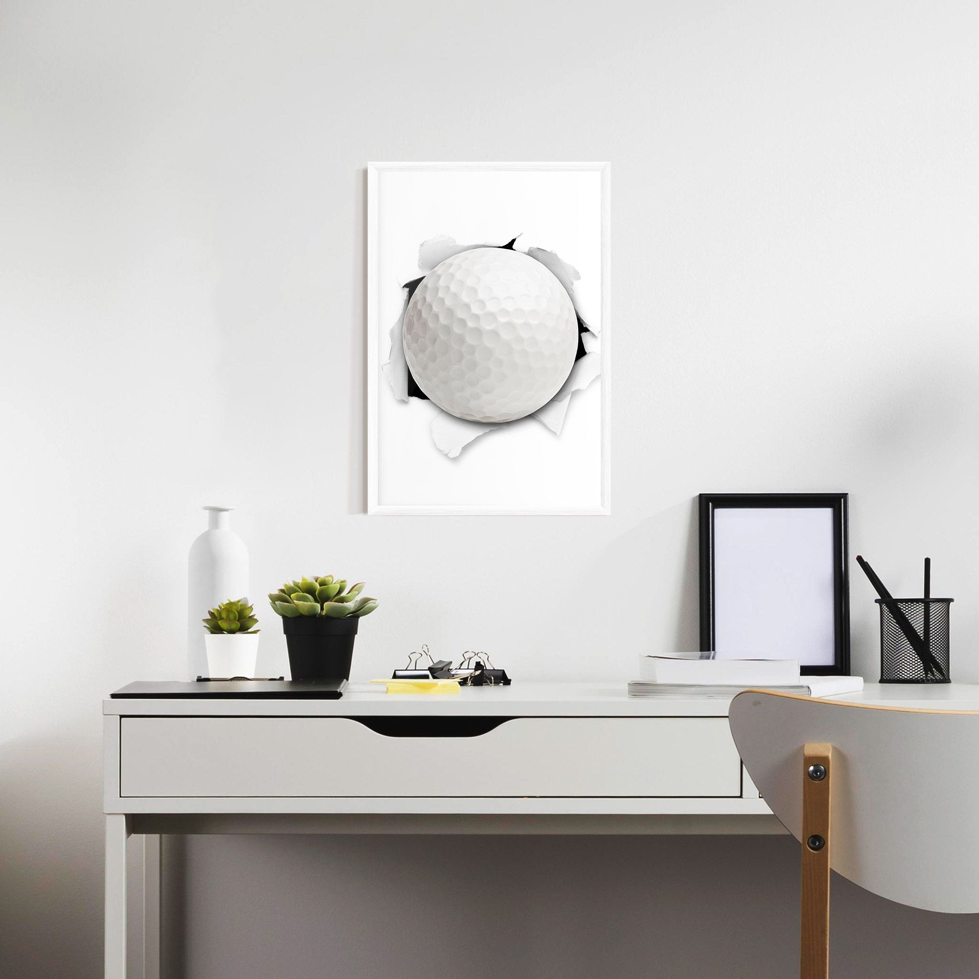 Golf Ball Bursting Hole mockup 7