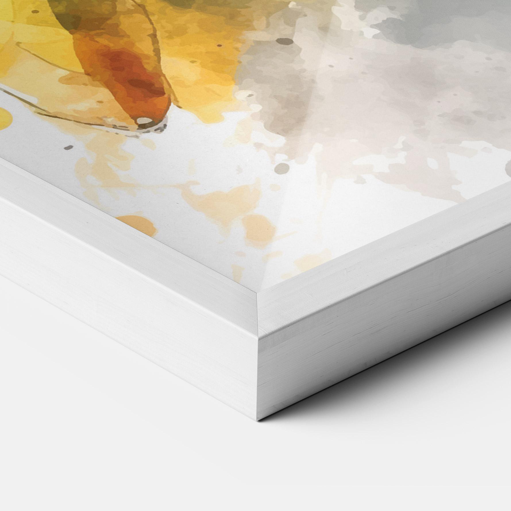 Poster Înrămat Player Watercolor mockup 3