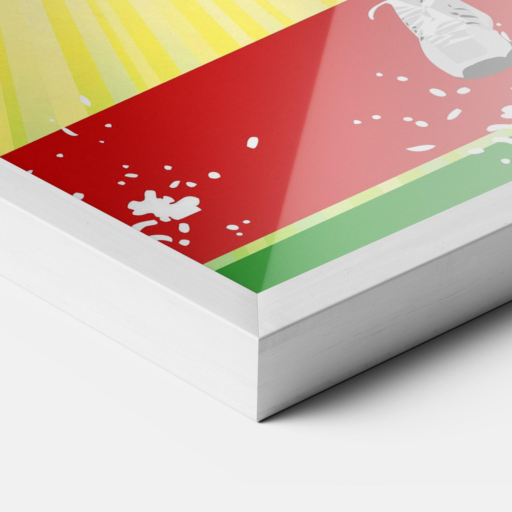 Poster Înrămat Tennis Spiral mockup 3