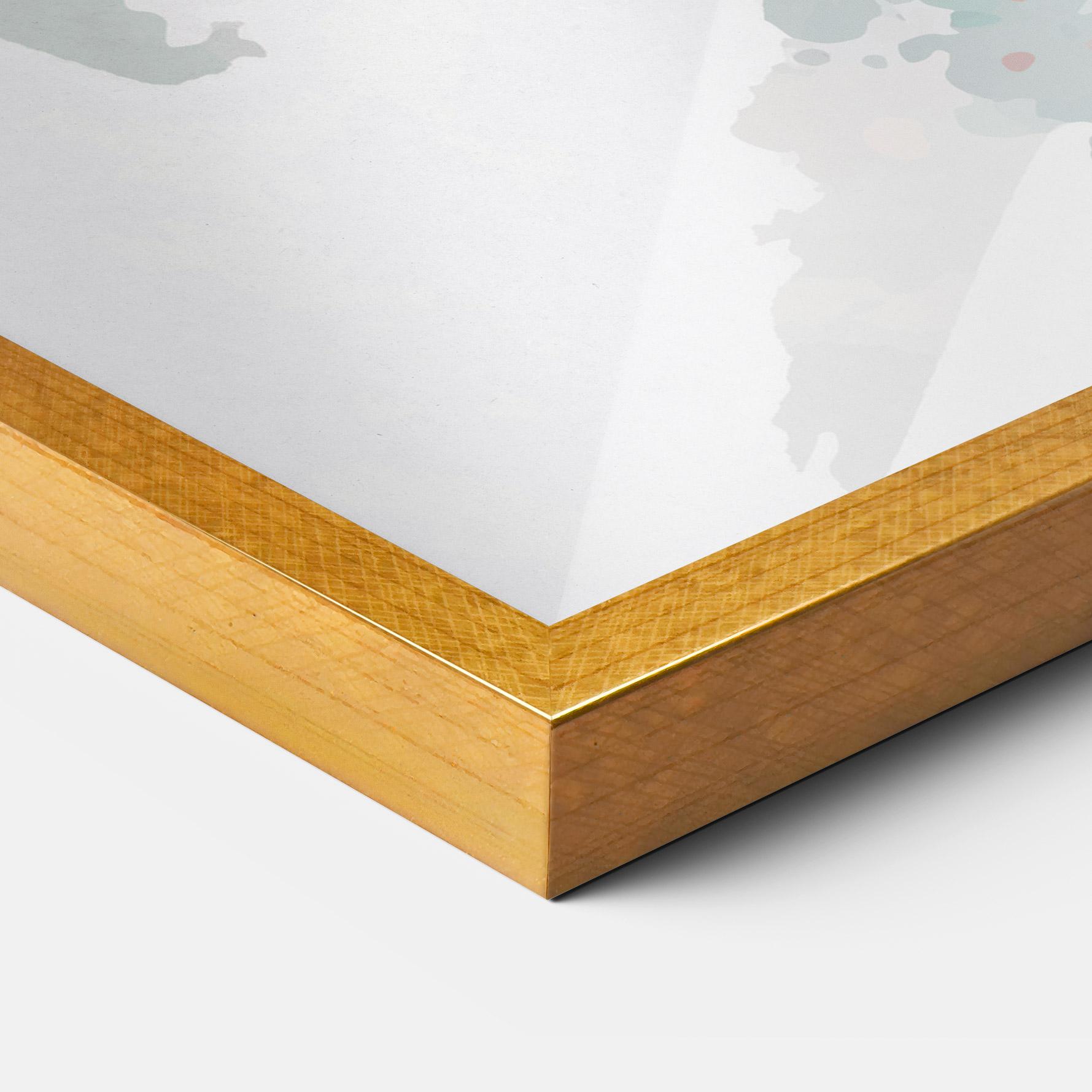 Poster Înrămat Tenis Watercolor mockup 3