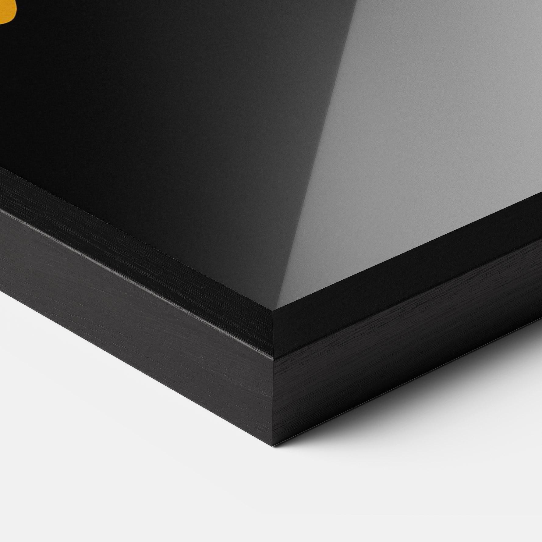 Poster Înrămat Blue Orange Tennis mockup 3