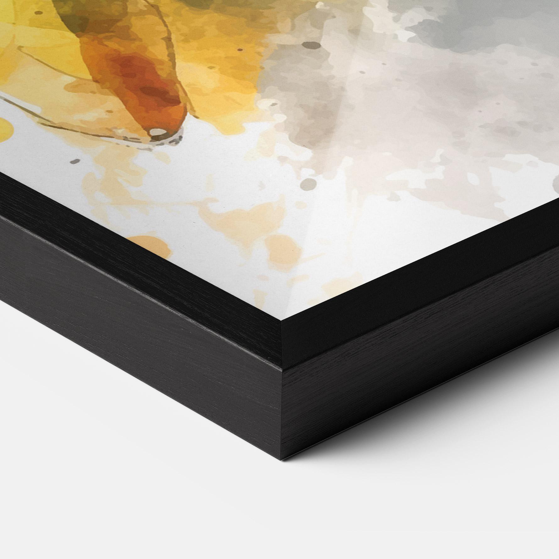 Poster Înrămat Player Watercolor mockup 3