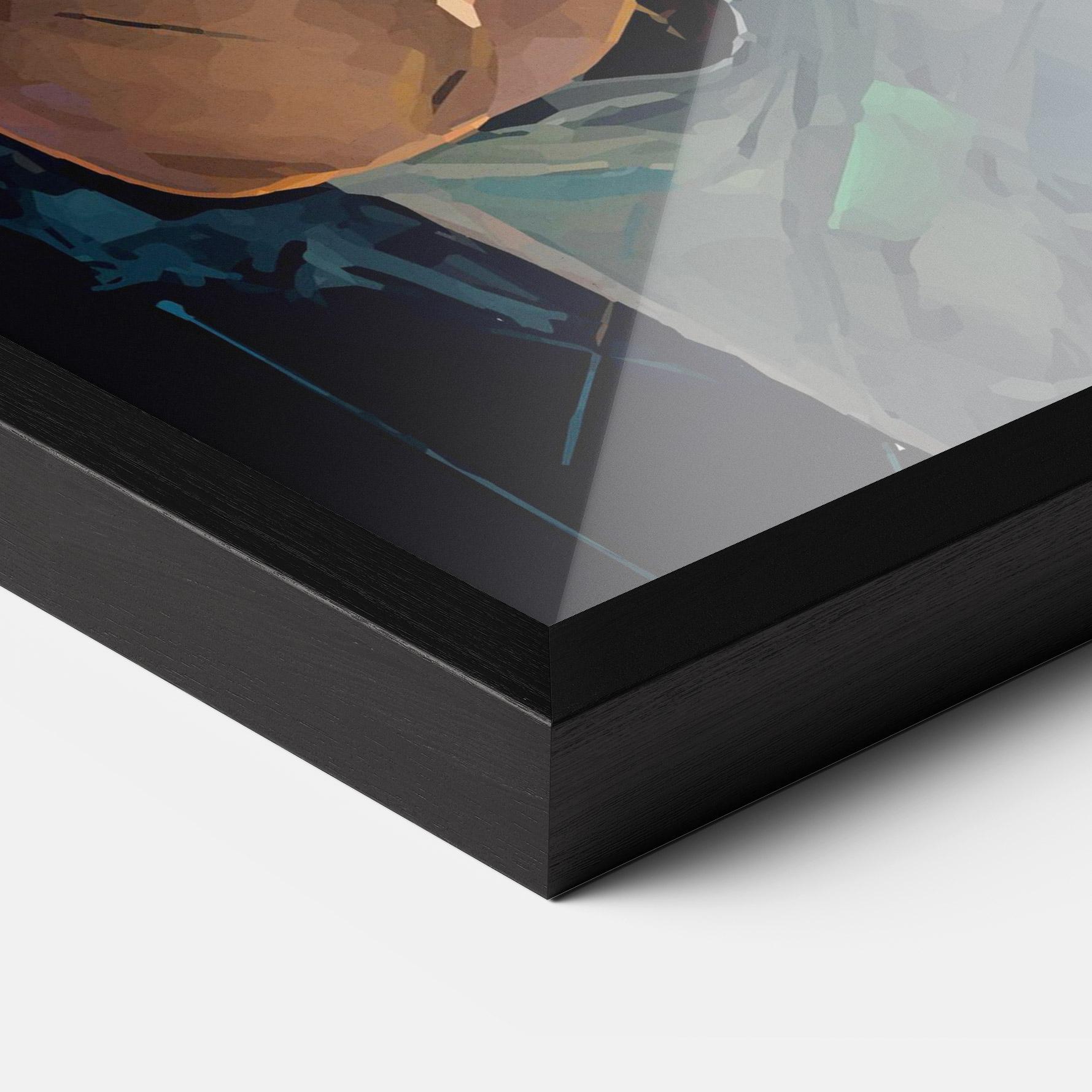 Poster Înrămat Tennis Player Art mockup 3