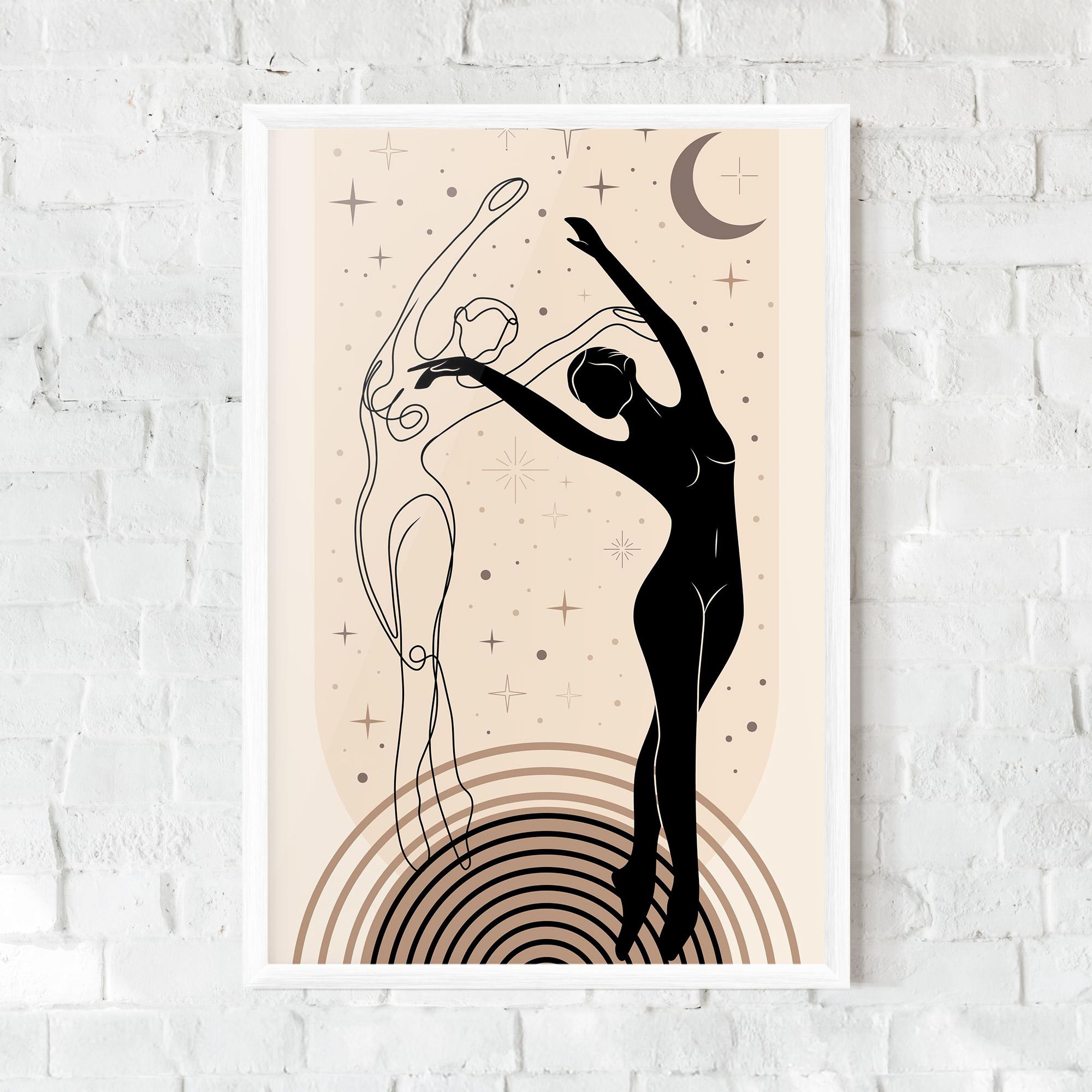 Poster Înrămat Balance Yoga mockup 0