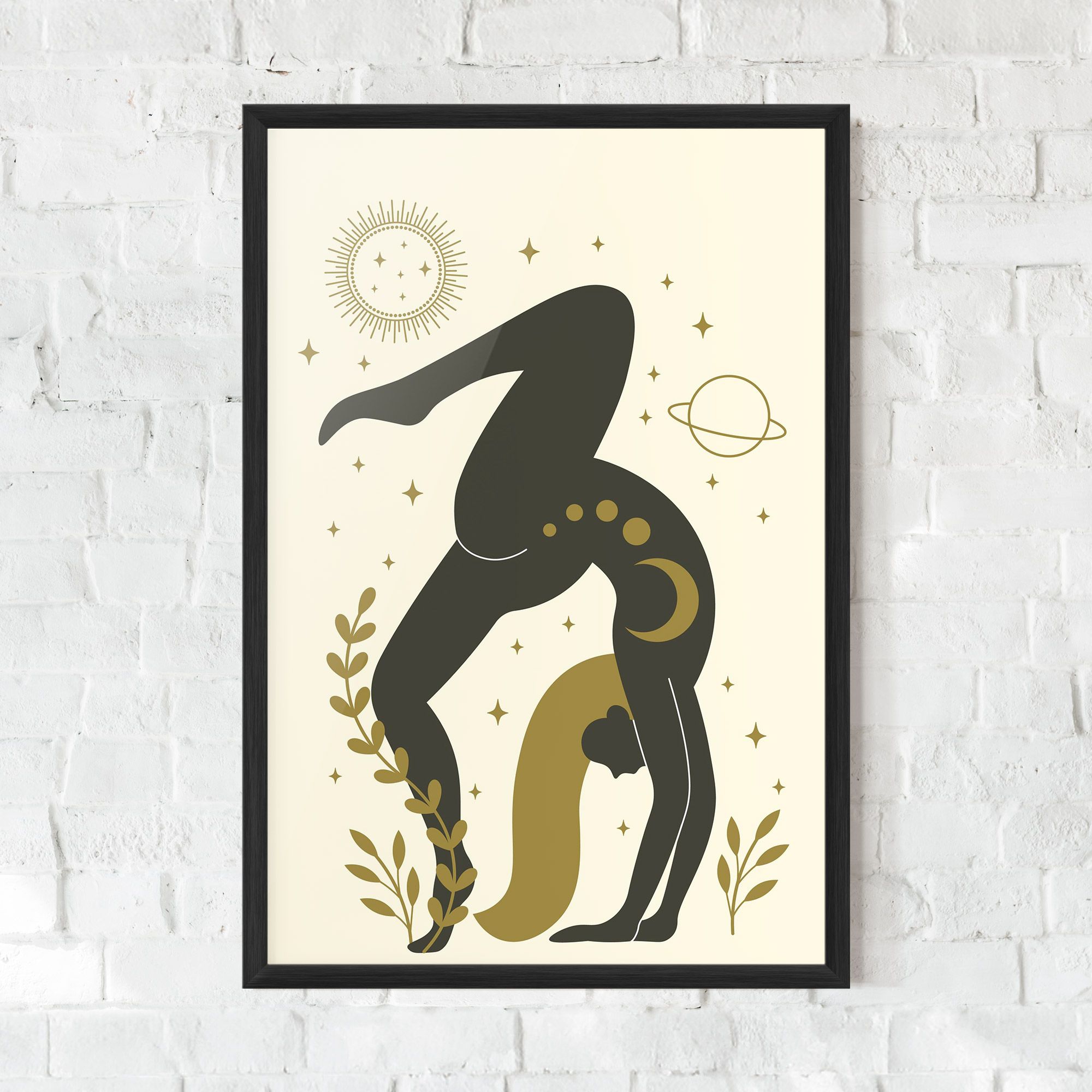 Yoga Sun Pose mockup 0