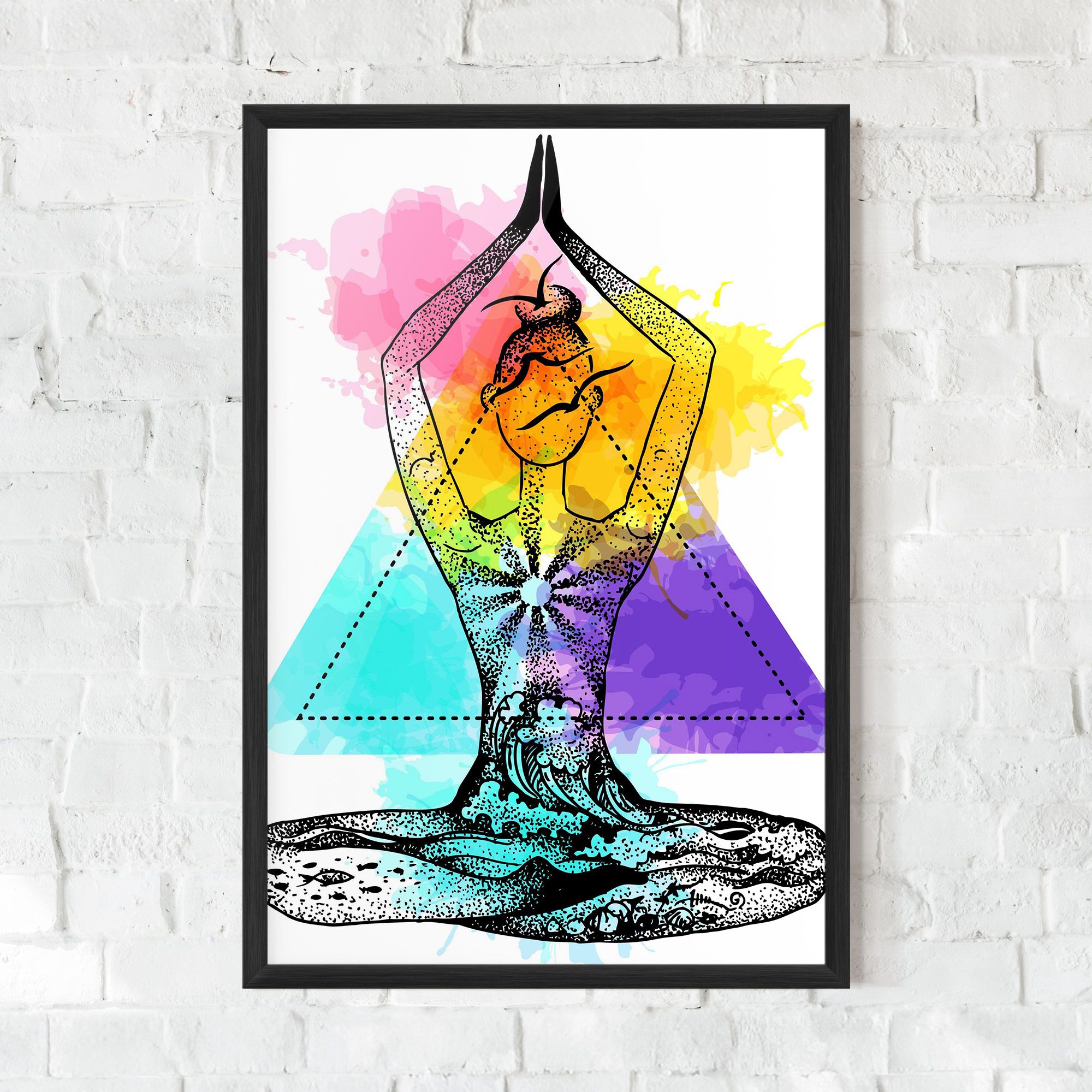 Yoga Triangle mockup 0