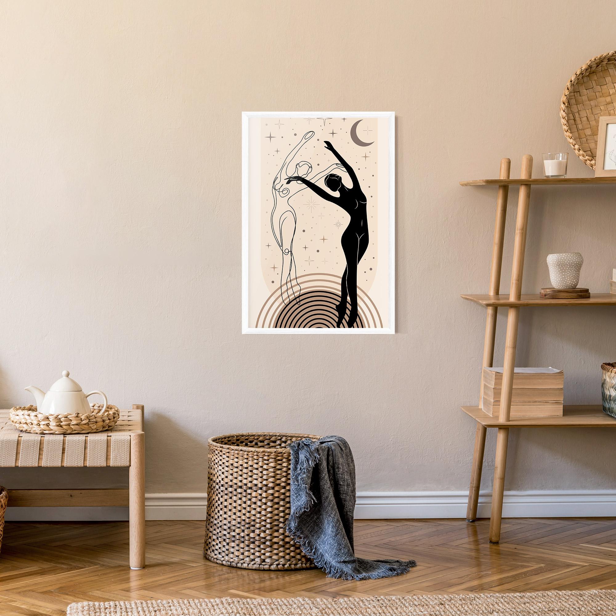 Poster Înrămat Balance Yoga mockup 9