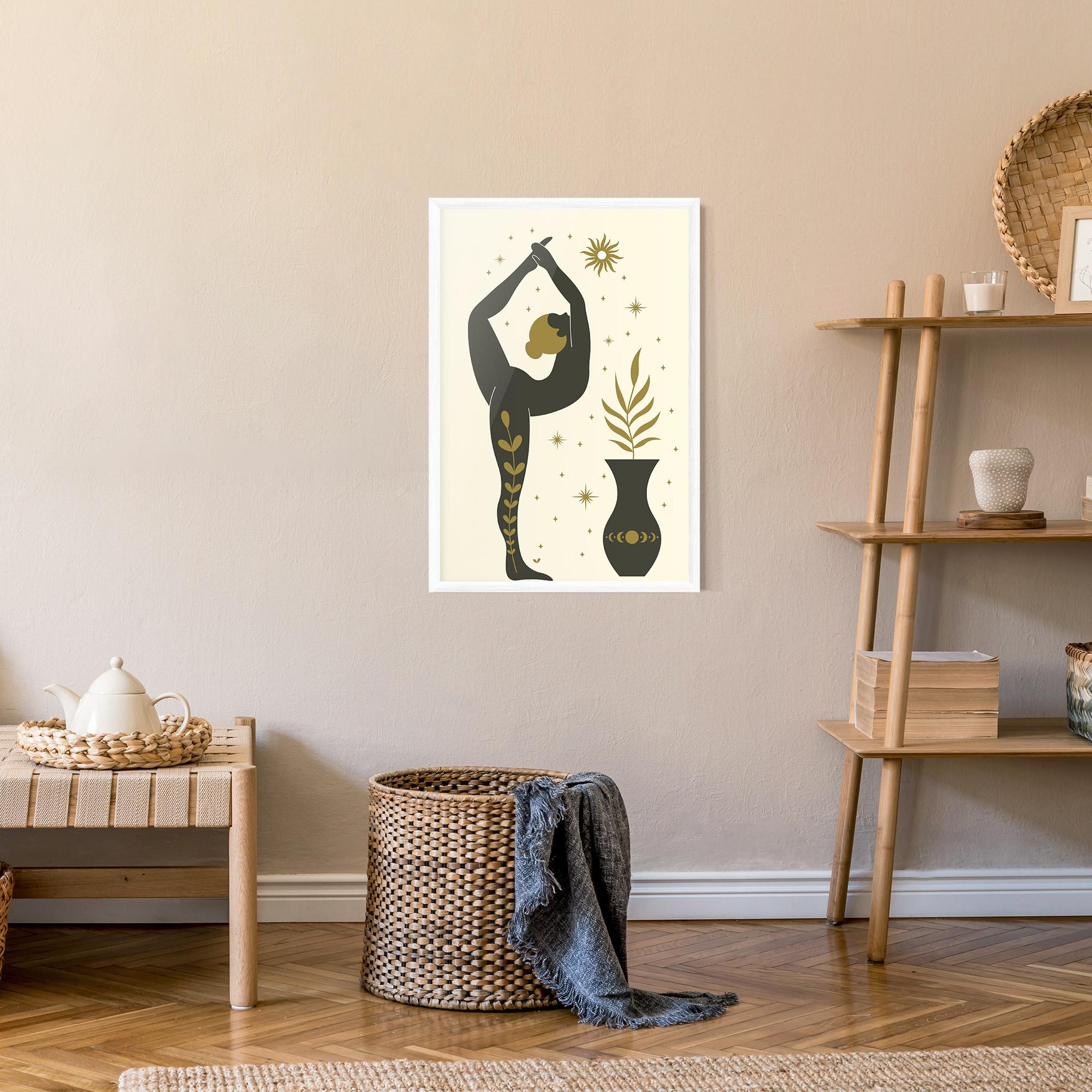 Poster Înrămat Trivikramasana mockup 9