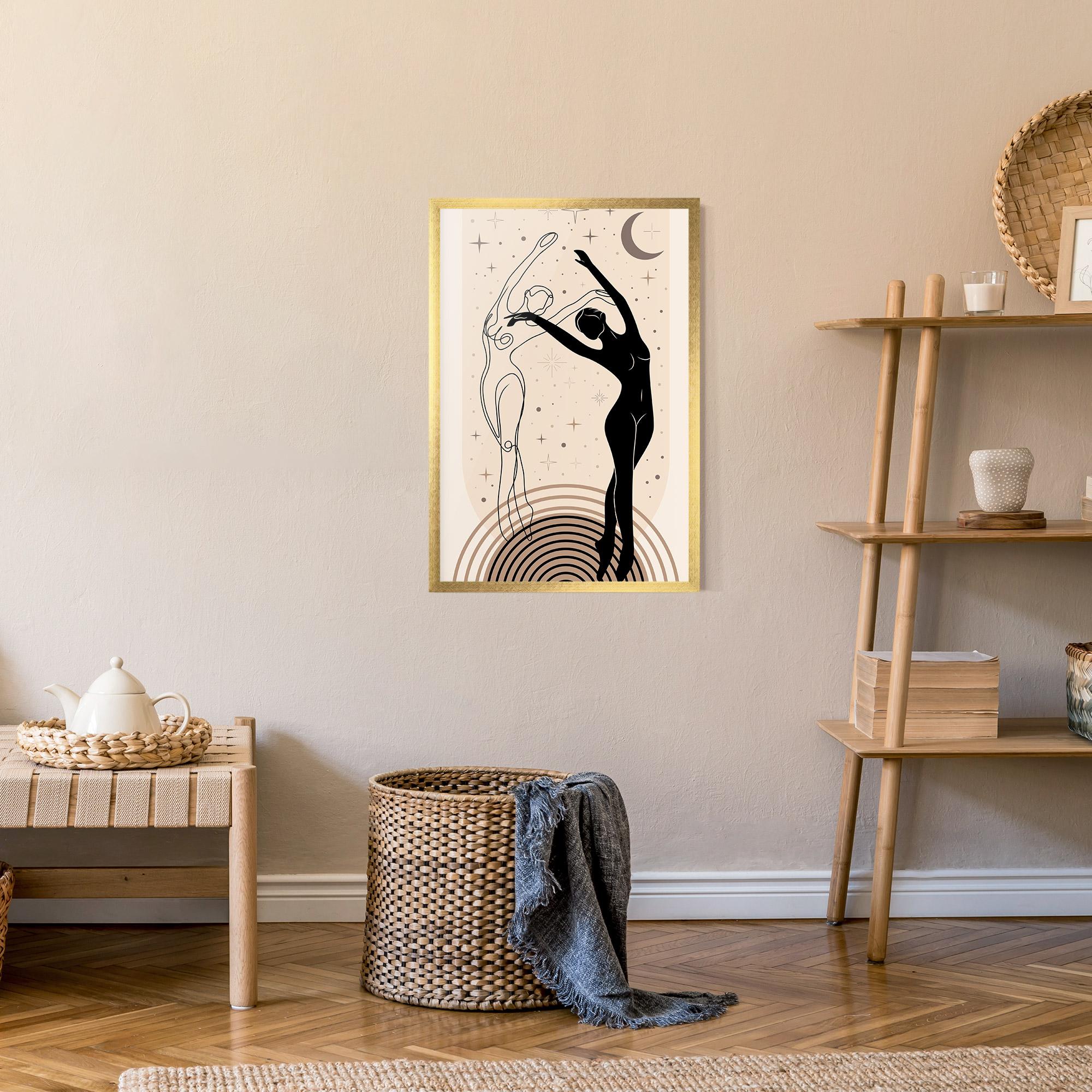 Poster Înrămat Balance Yoga mockup 9