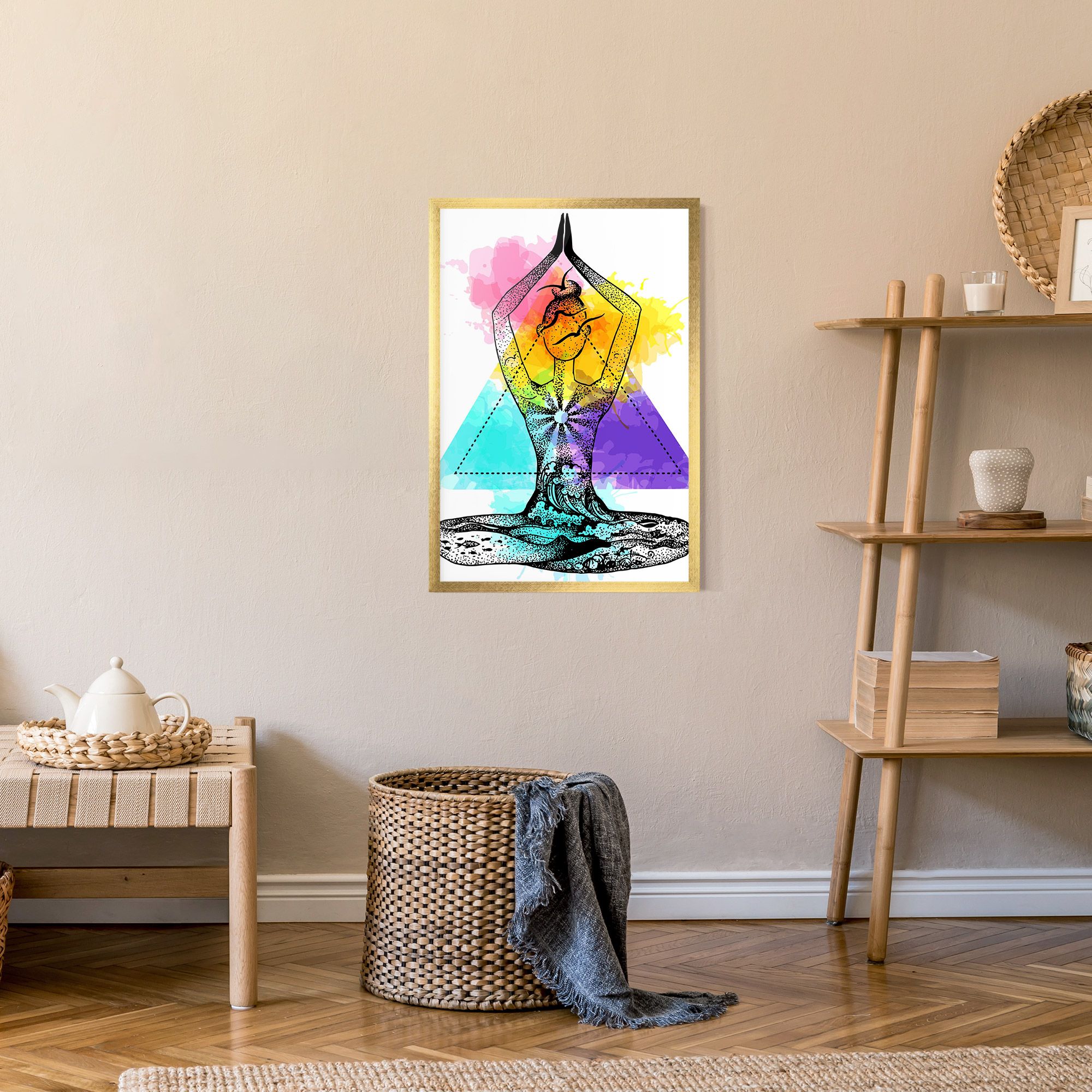 Yoga Triangle mockup 9