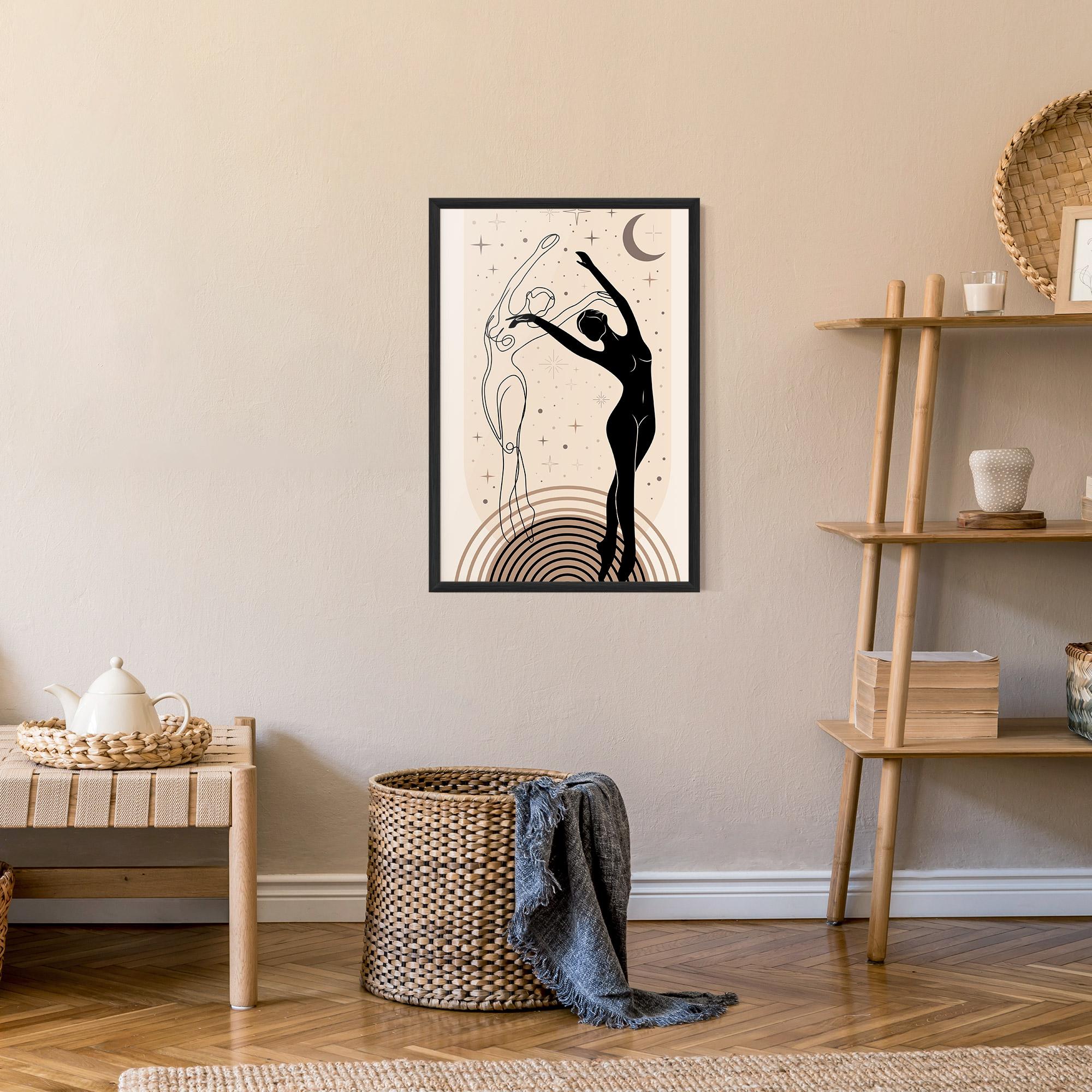 Poster Înrămat Balance Yoga mockup 9