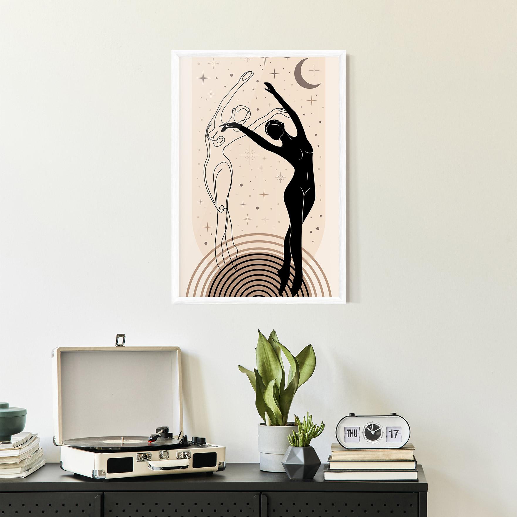 Poster Înrămat Balance Yoga mockup 2