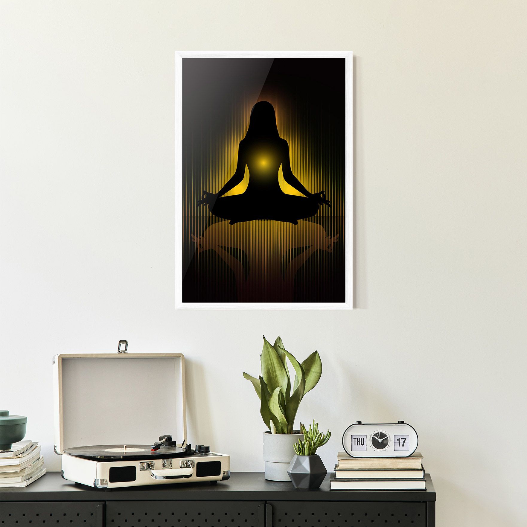 Yellow Light Yoga mockup 2