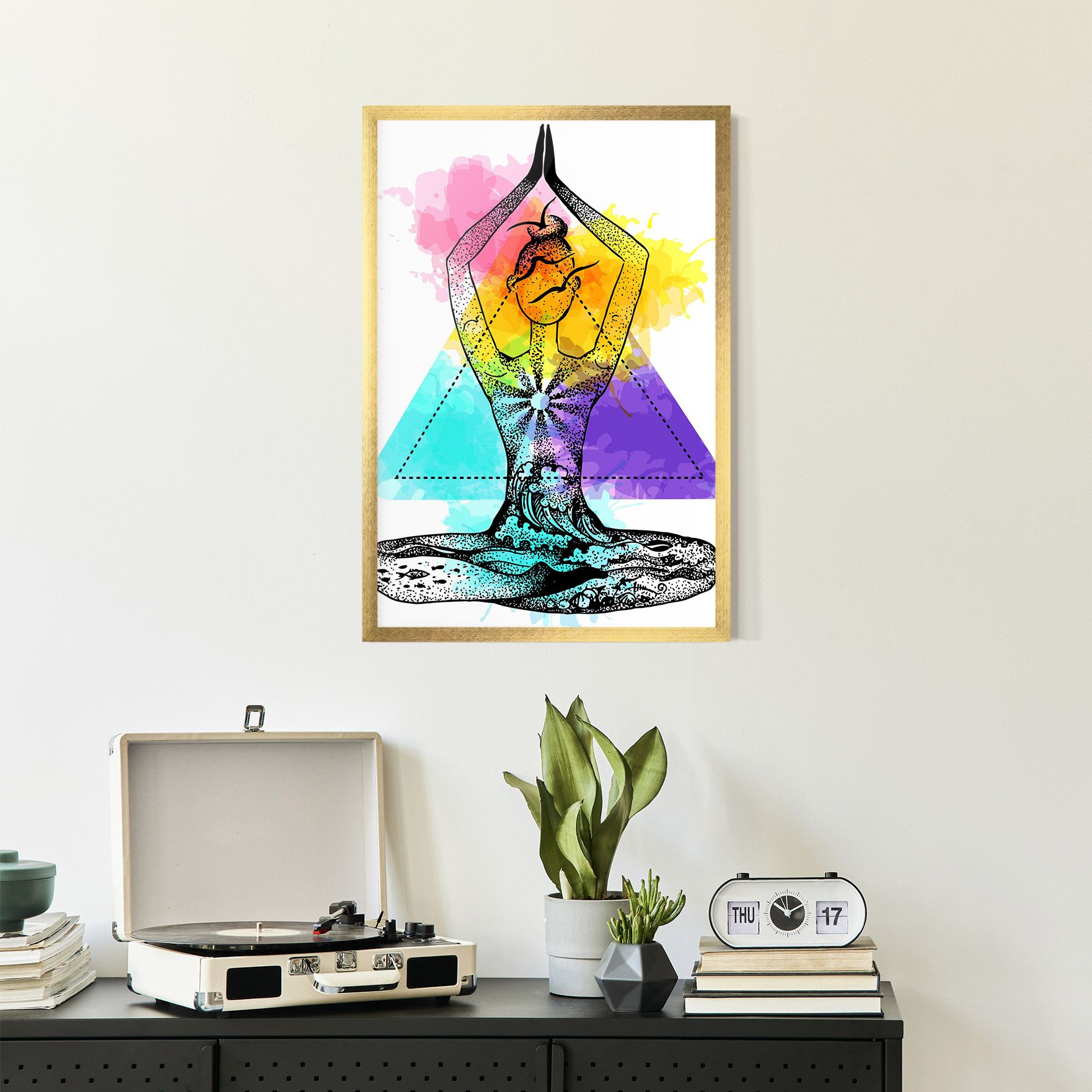 Yoga Triangle mockup 2