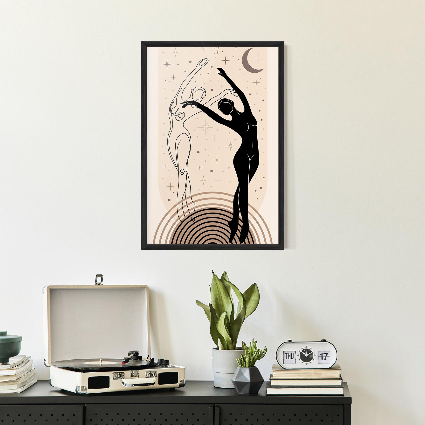 Poster Înrămat Balance Yoga mockup 2