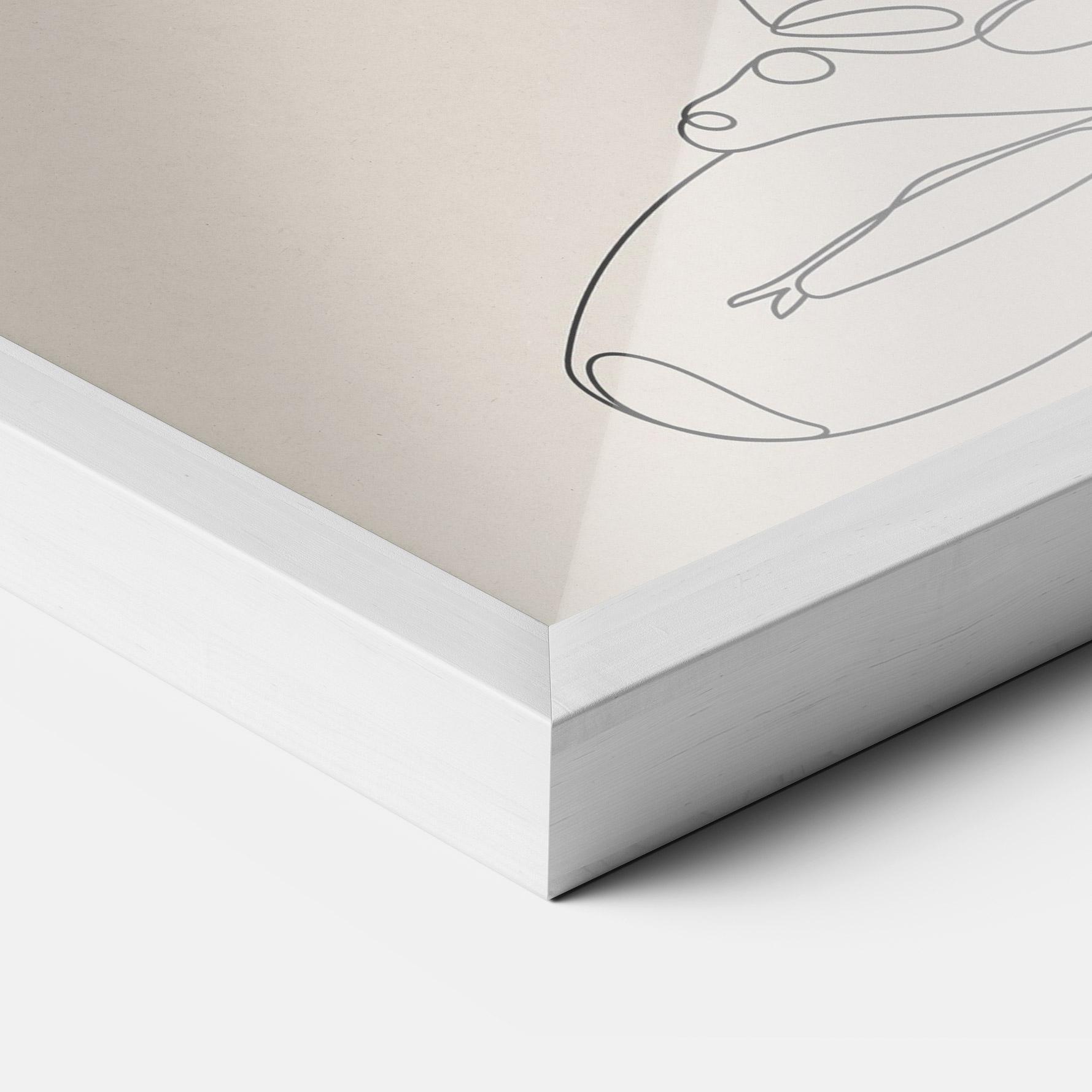 Poster Înrămat Yoga Sun mockup 3