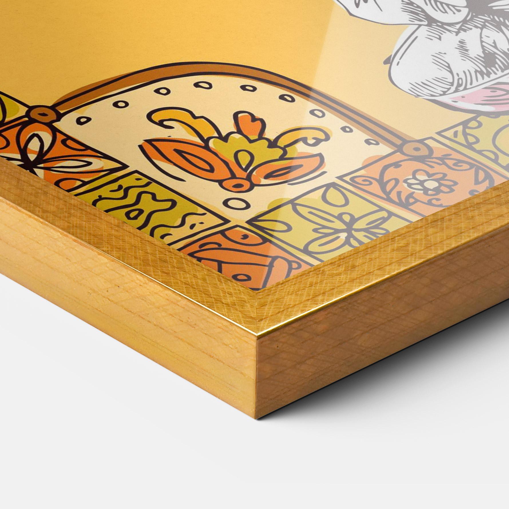 Poster Înrămat Meditation Three mockup 3