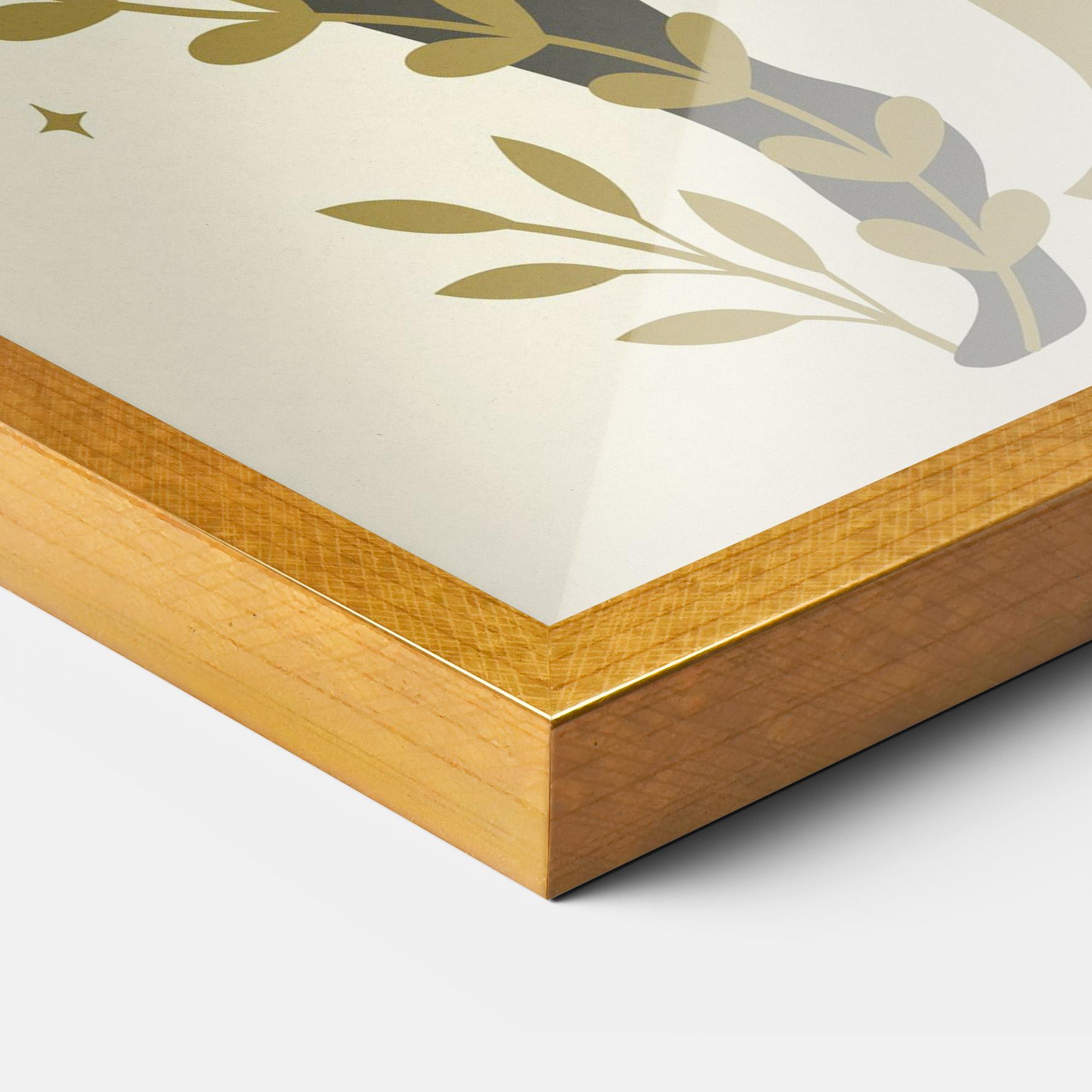 Poster Înrămat Yoga Sun Pose mockup 3