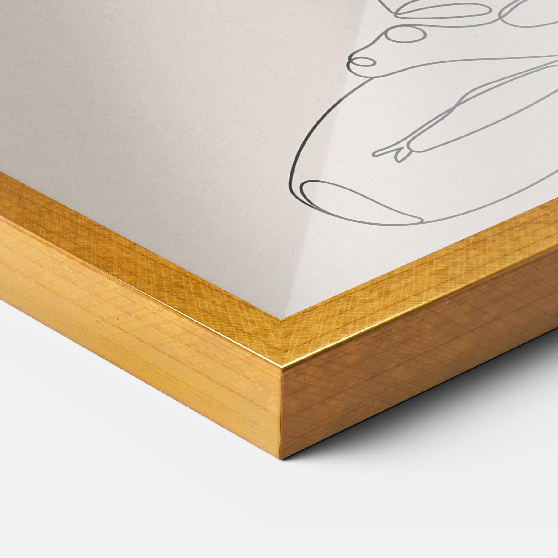 Poster Înrămat Yoga Sun mockup 3