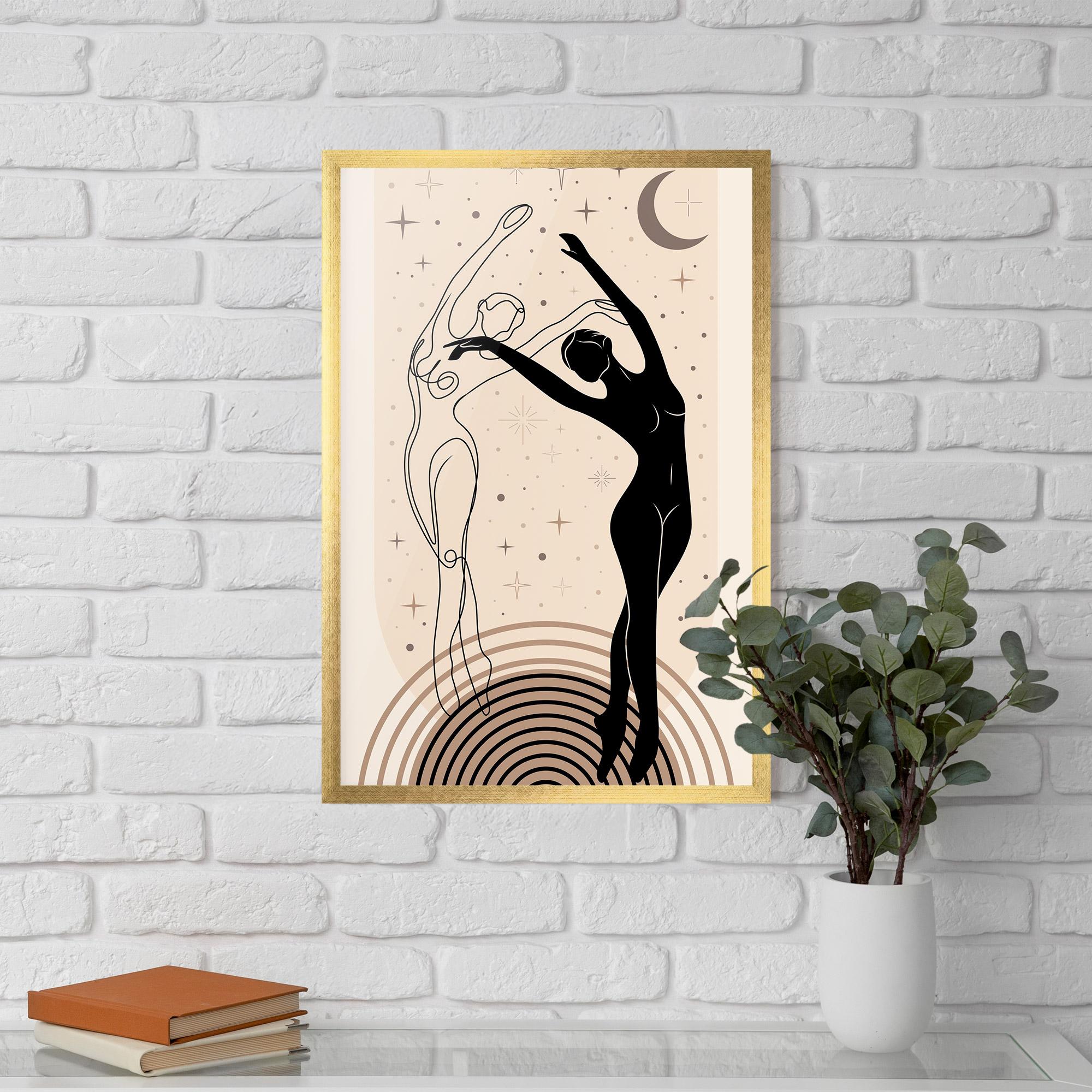 Poster Înrămat Balance Yoga mockup 5