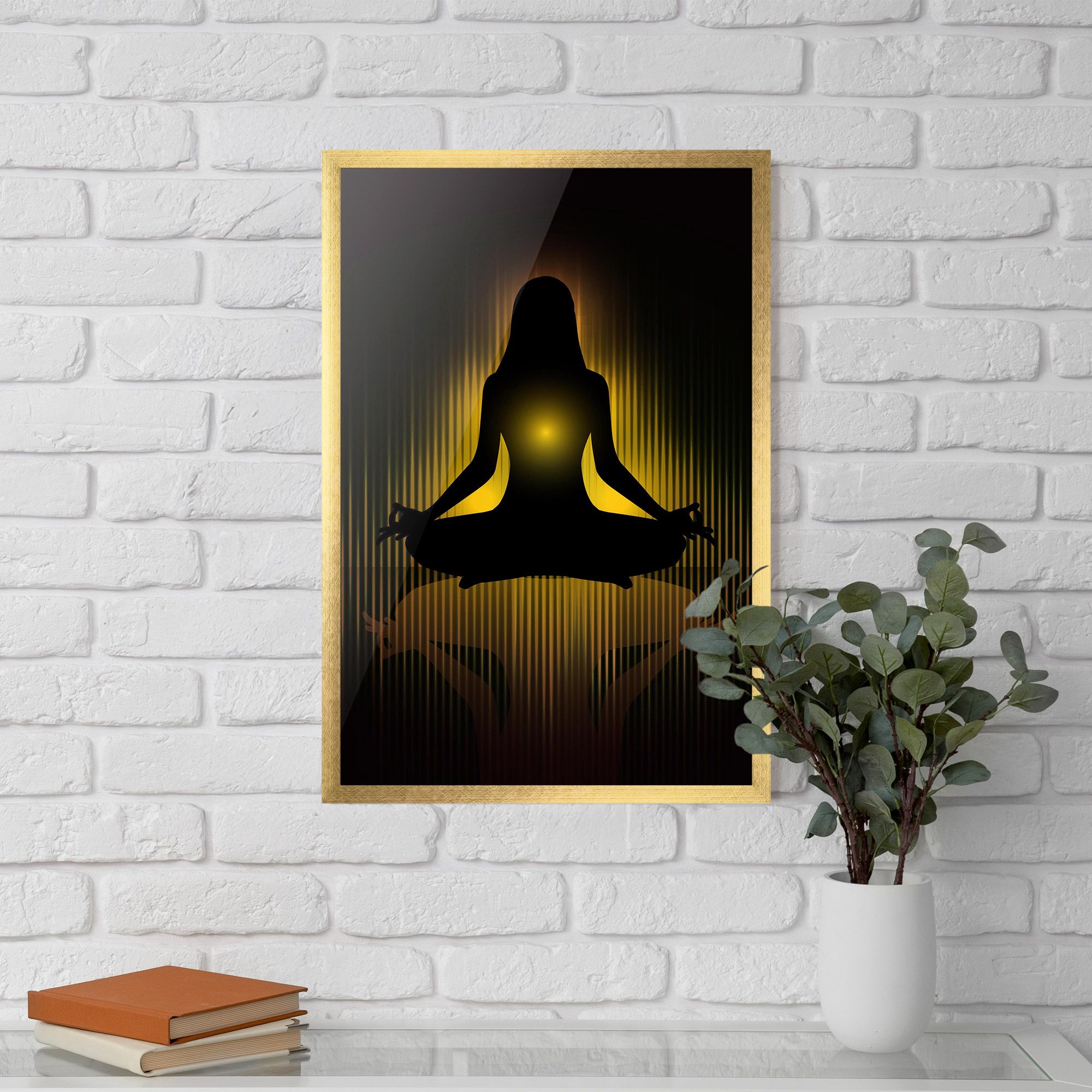 Yellow Light Yoga mockup 5