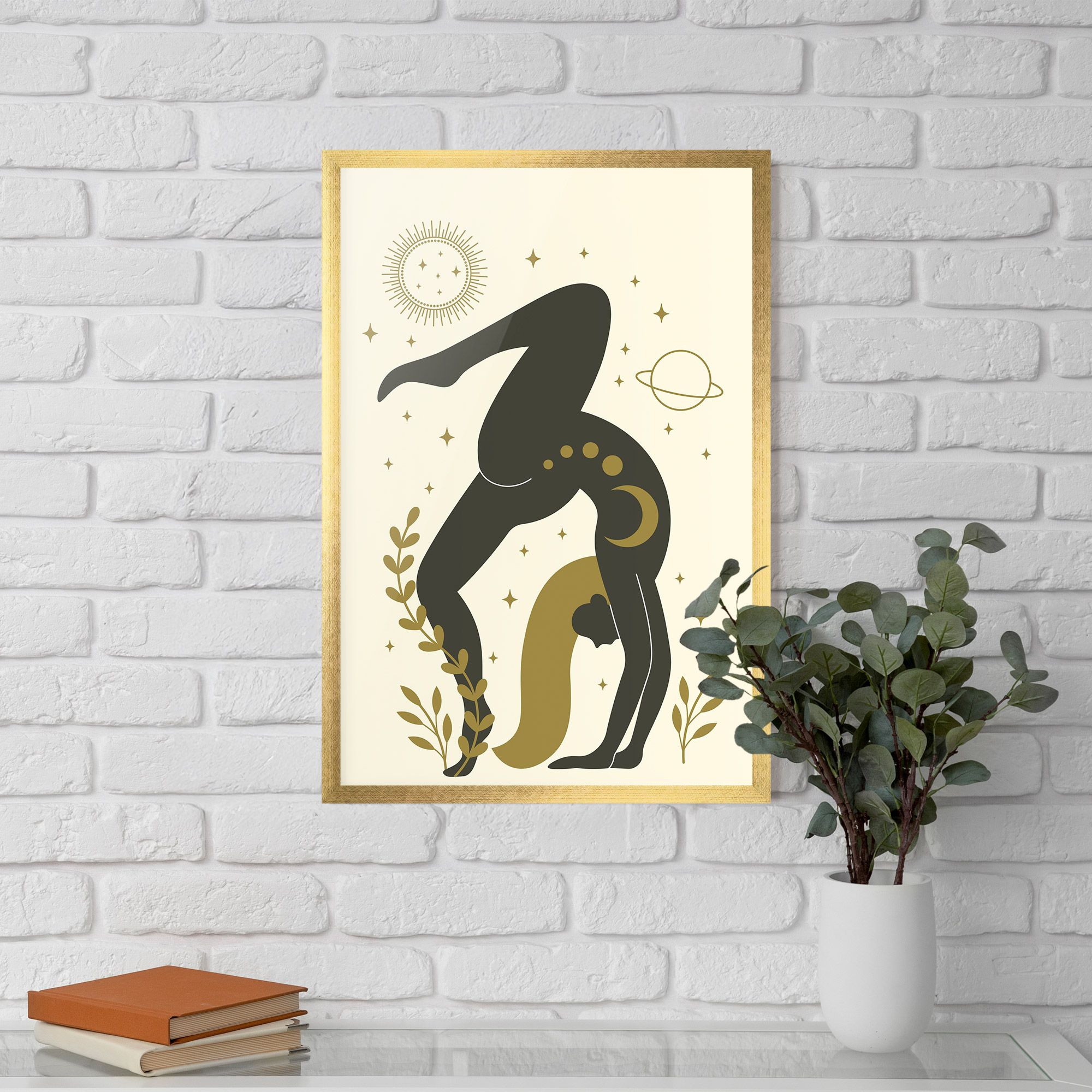 Yoga Sun Pose mockup 5