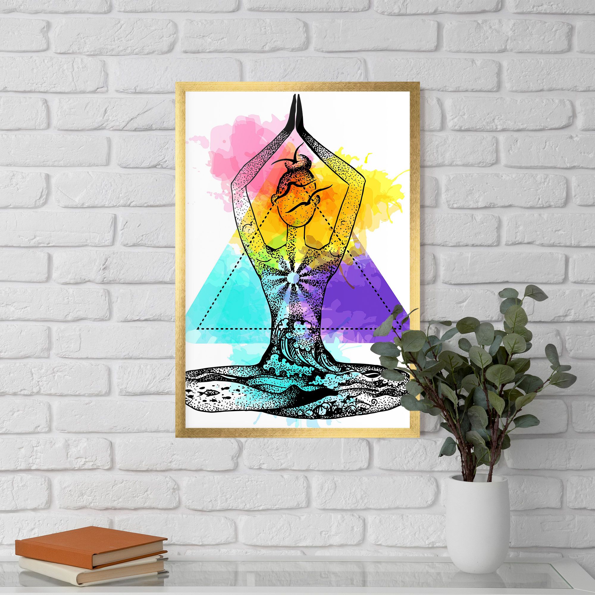 Yoga Triangle mockup 5