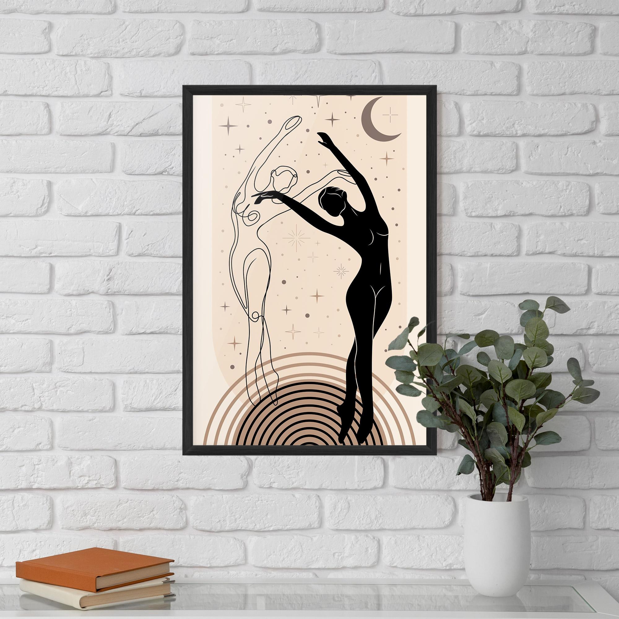 Poster Înrămat Balance Yoga mockup 5
