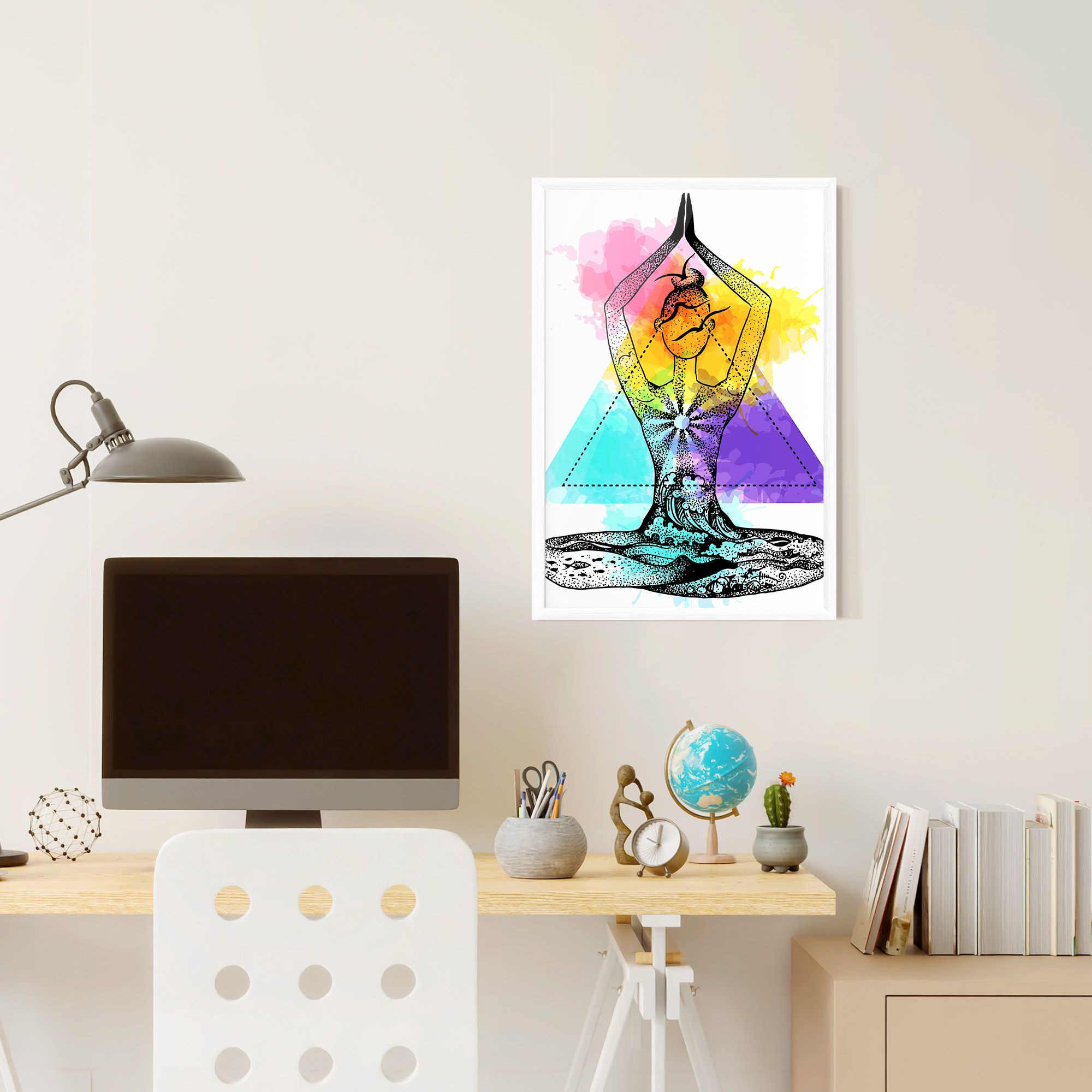 Yoga Triangle mockup 6
