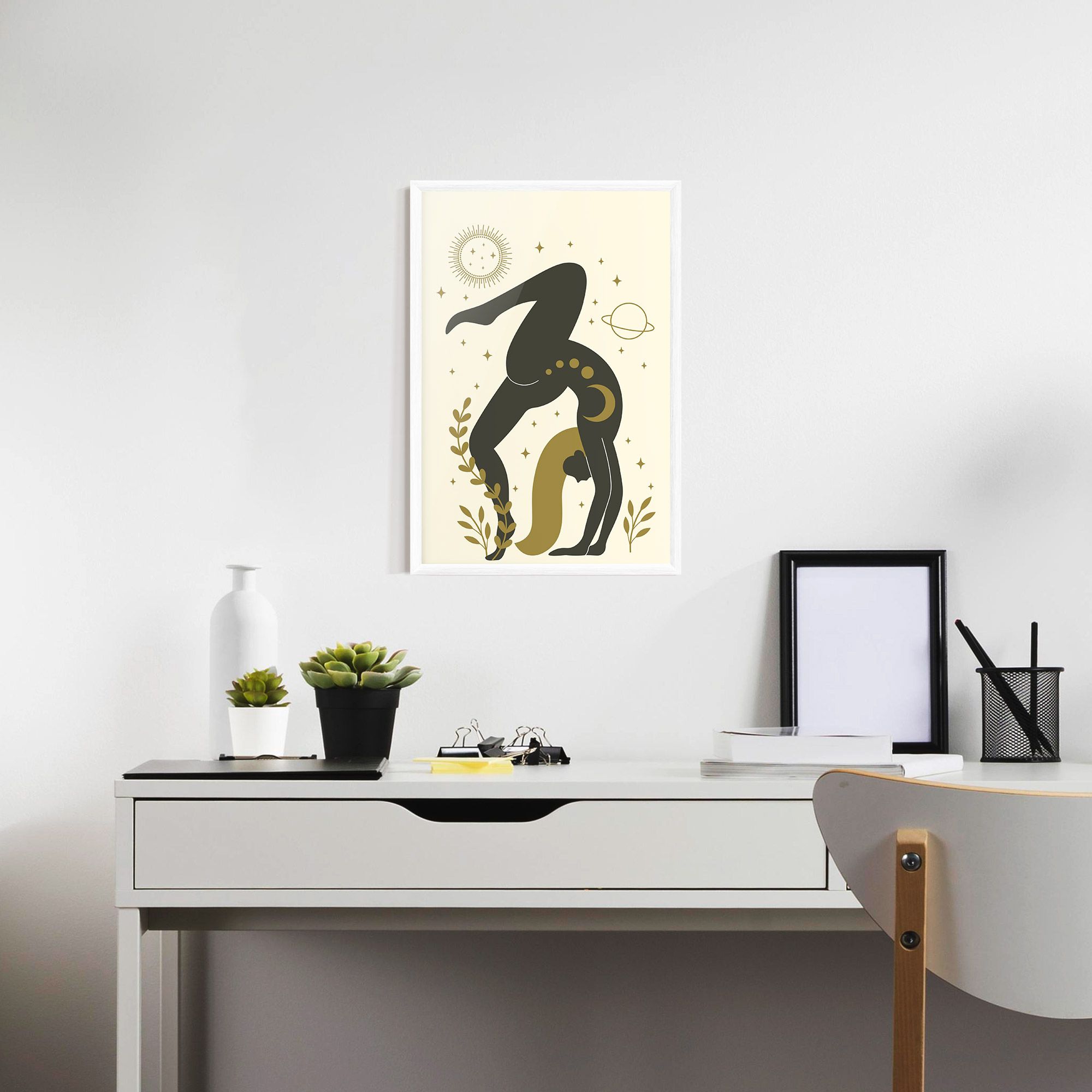 Yoga Sun Pose mockup 7