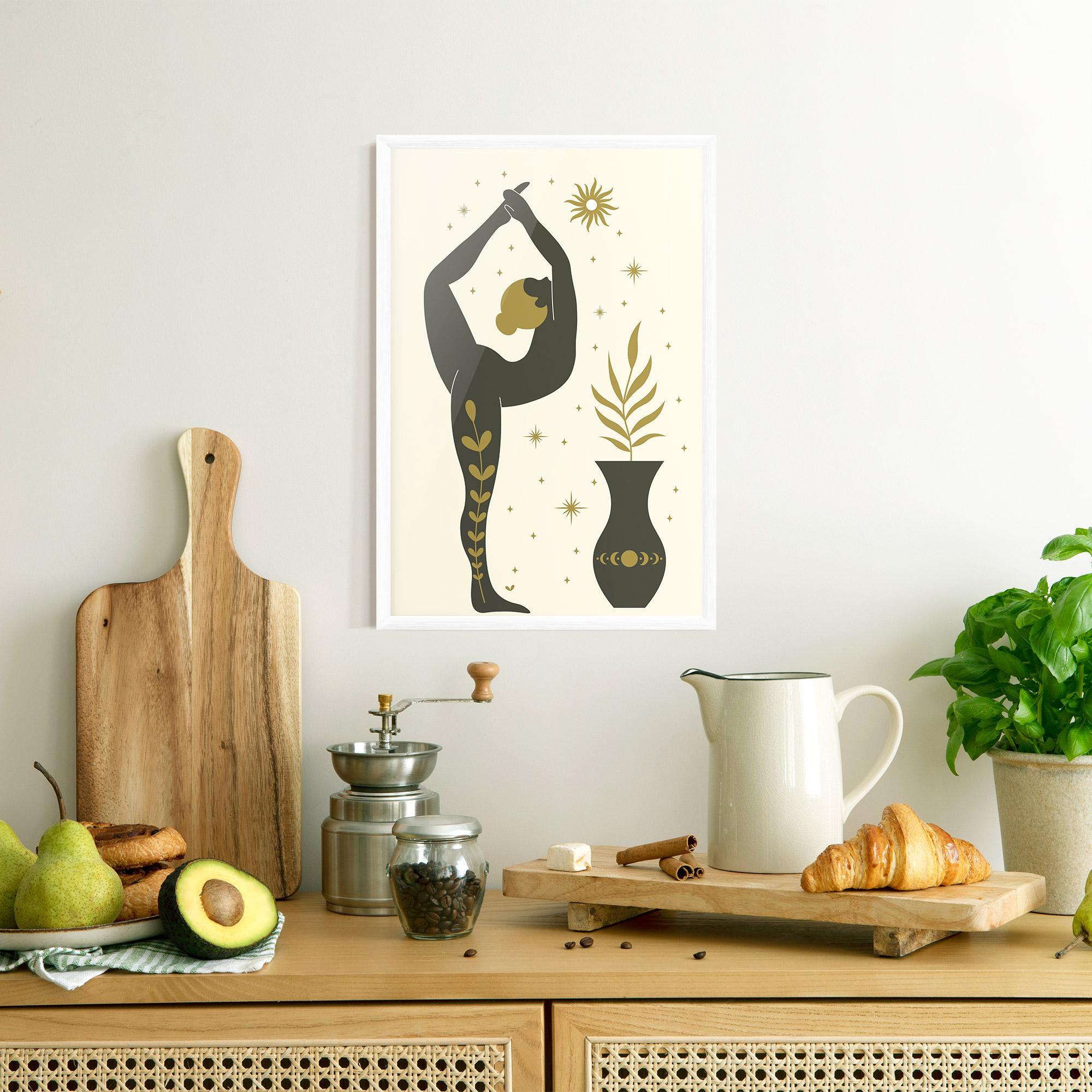 Poster Înrămat Trivikramasana mockup 8