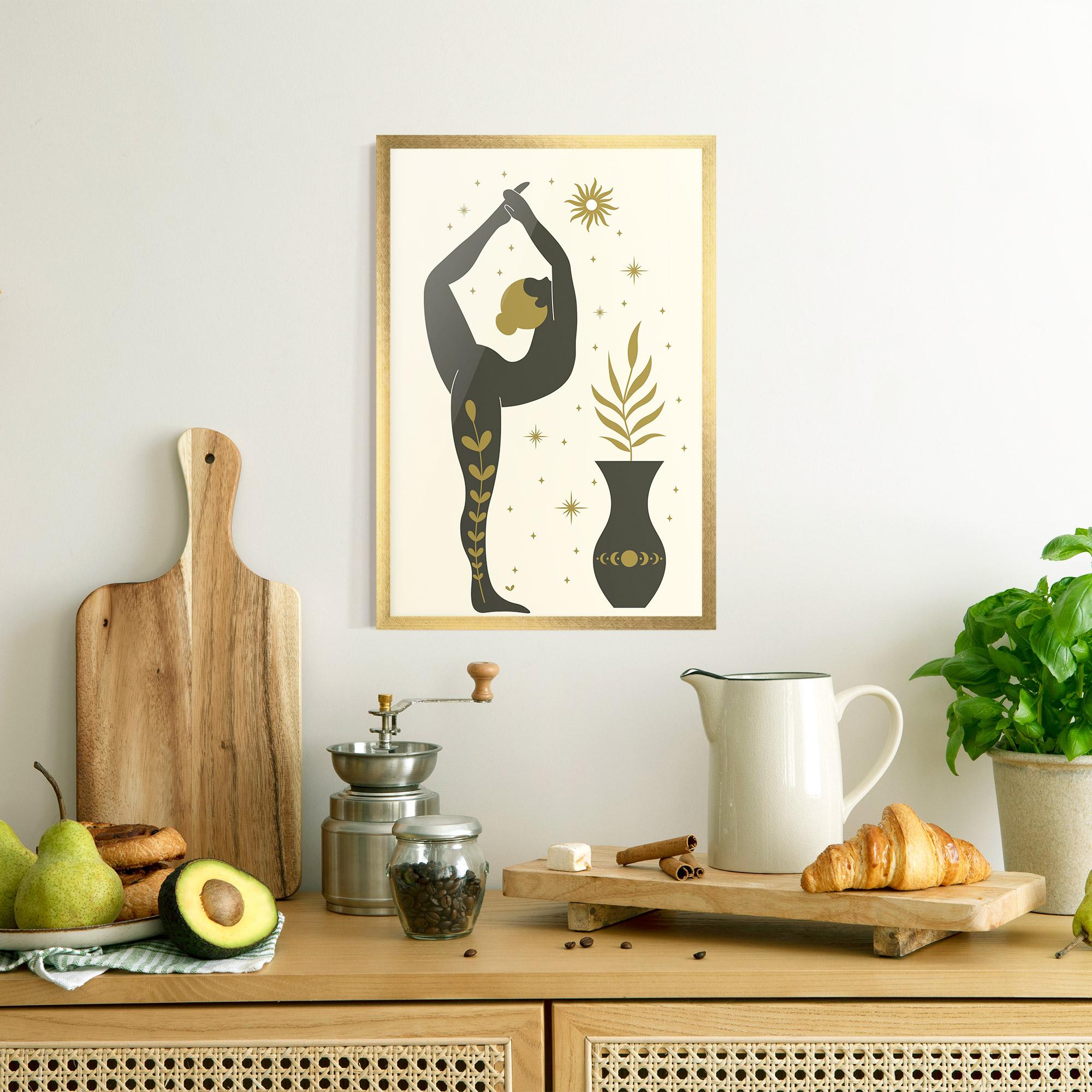 Poster Înrămat Trivikramasana mockup 8