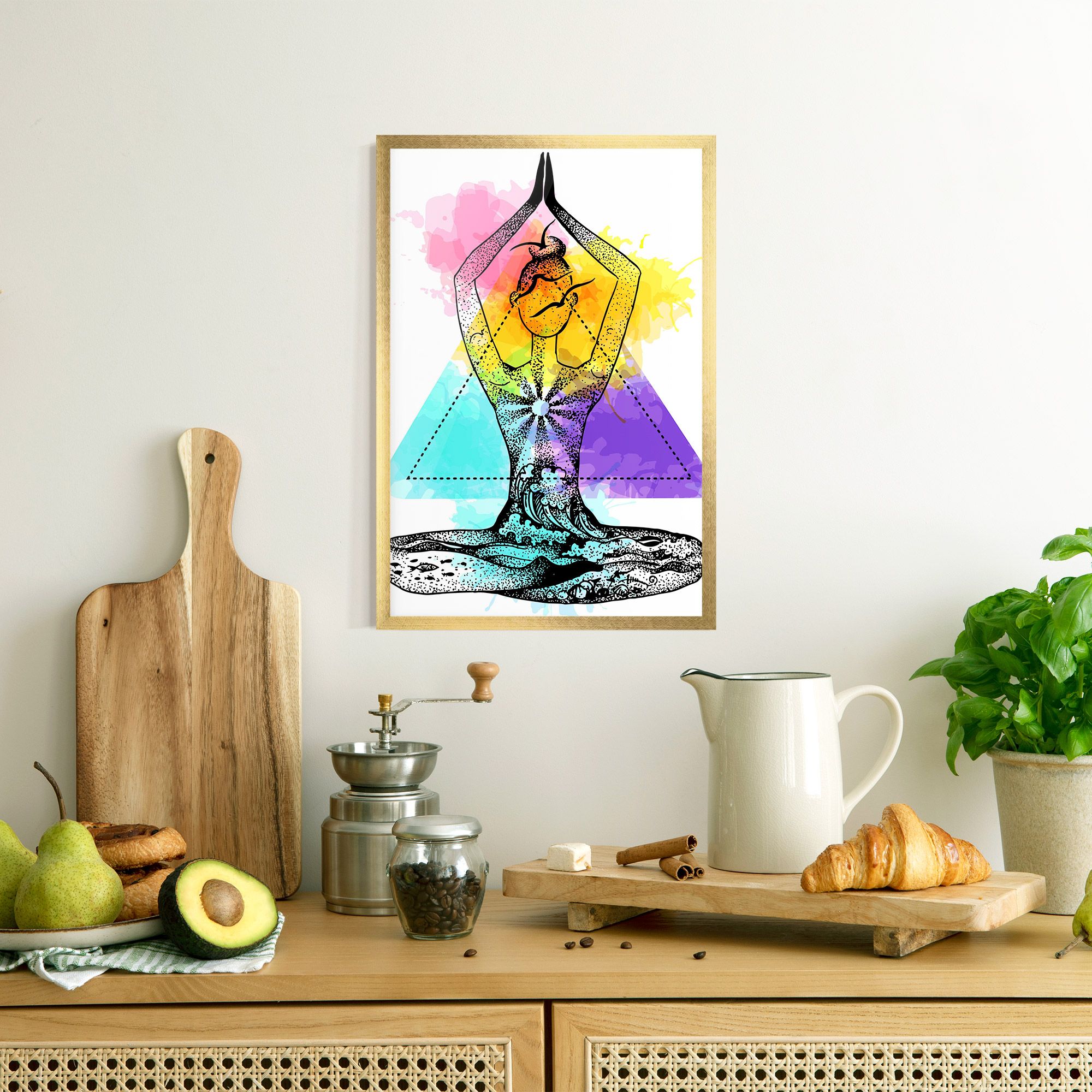 Yoga Triangle mockup 8