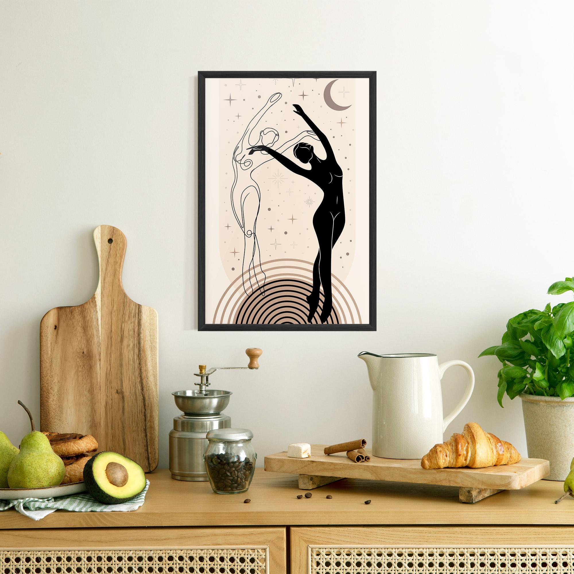 Poster Înrămat Balance Yoga mockup 8