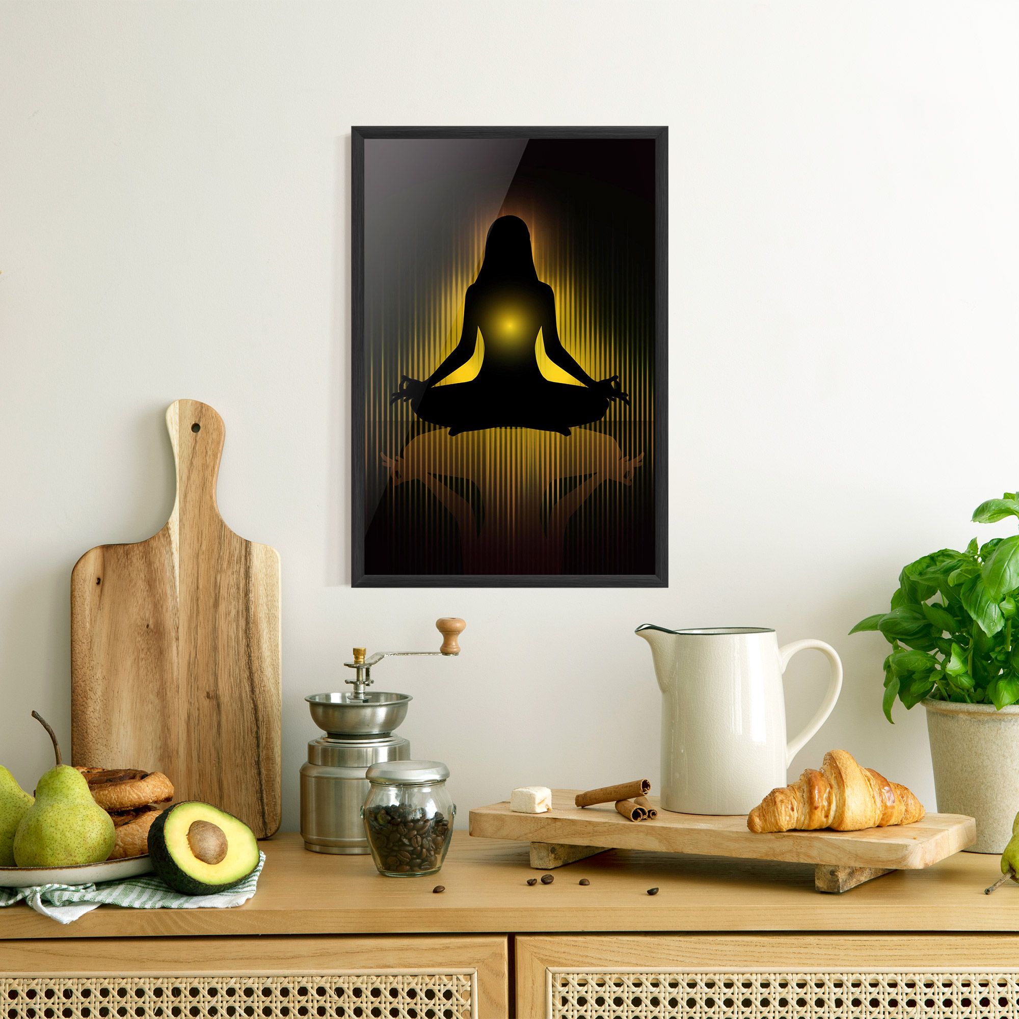 Yellow Light Yoga mockup 8
